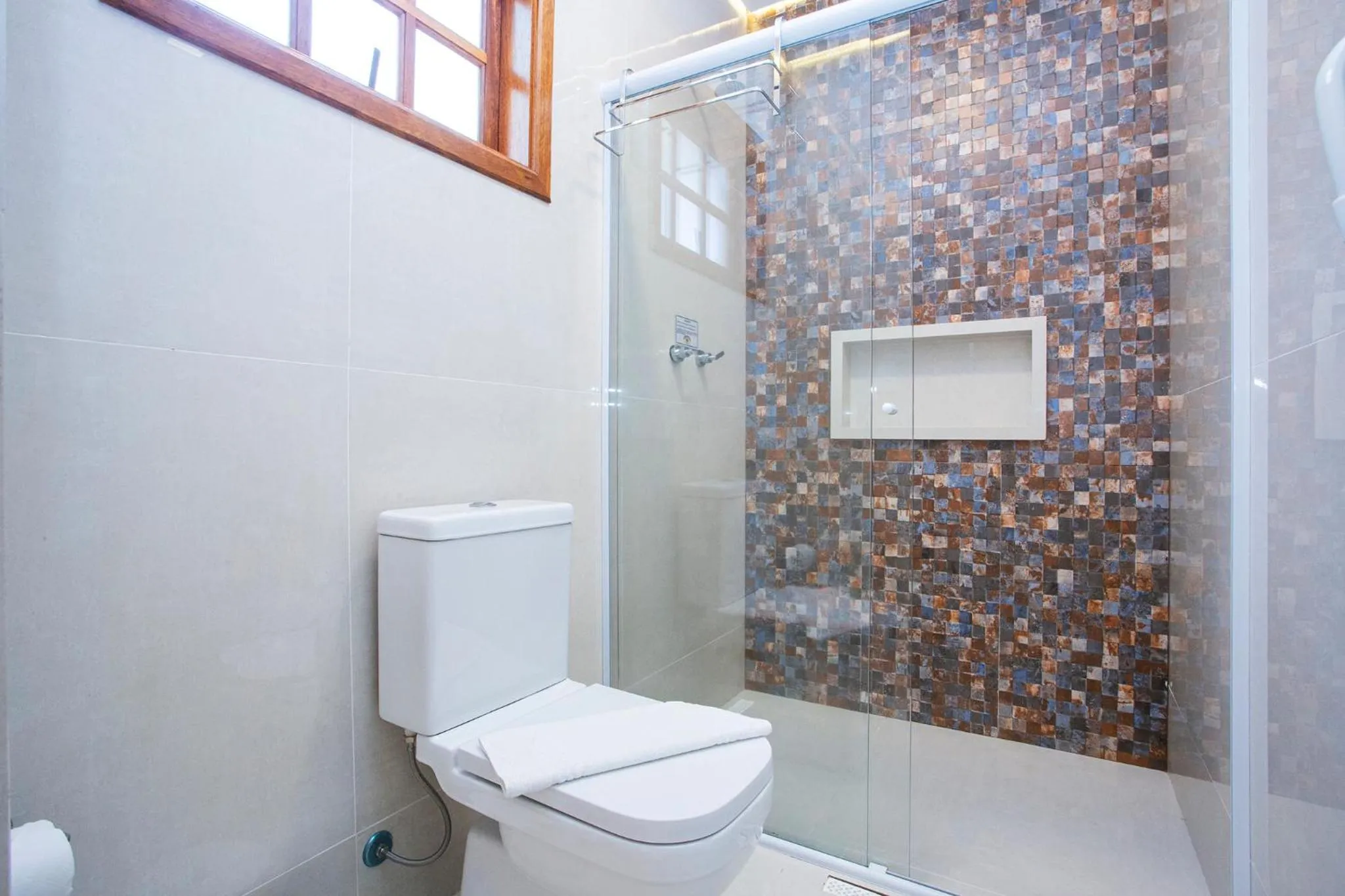 Shower in Pousada das Videiras