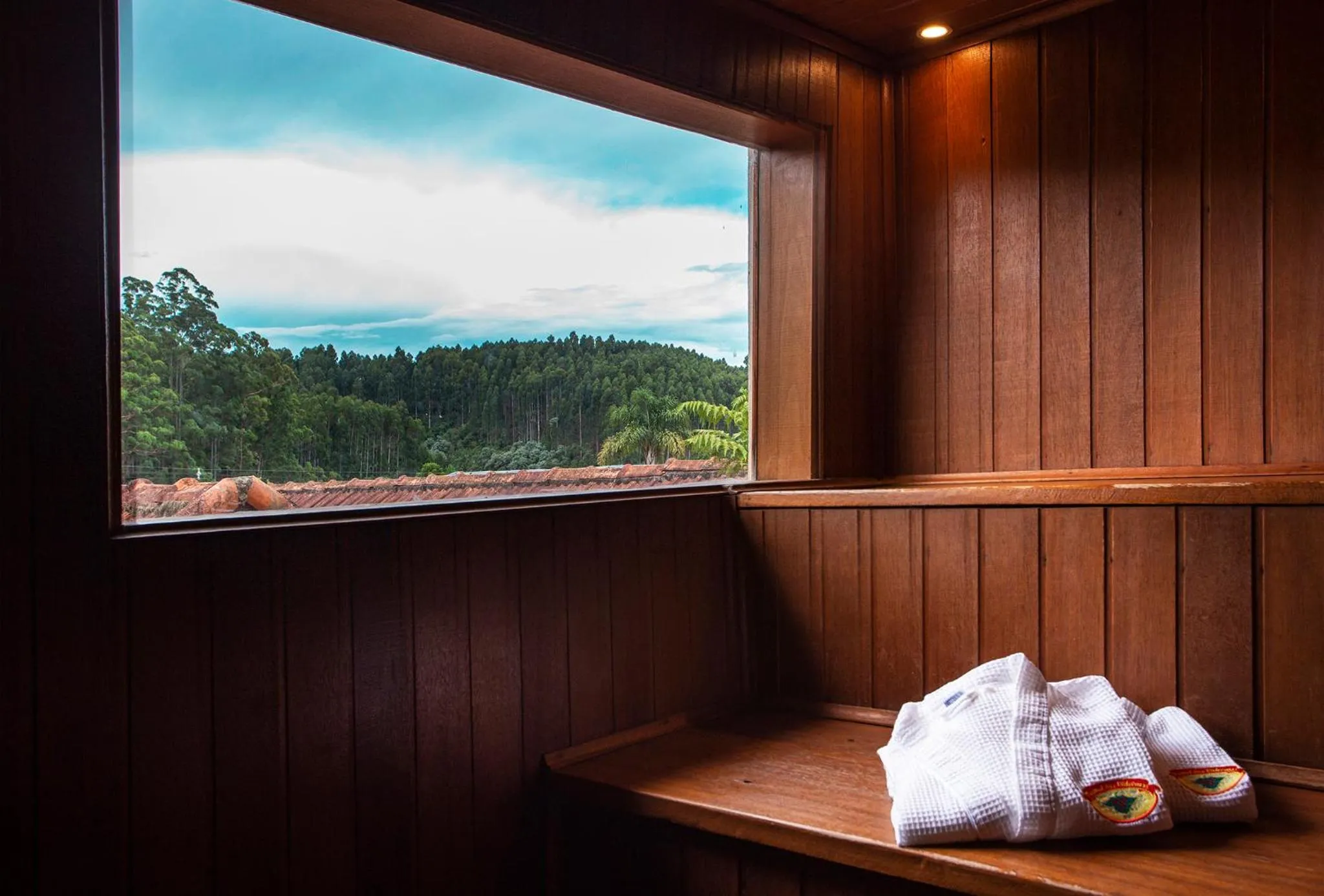 Sauna in Pousada das Videiras