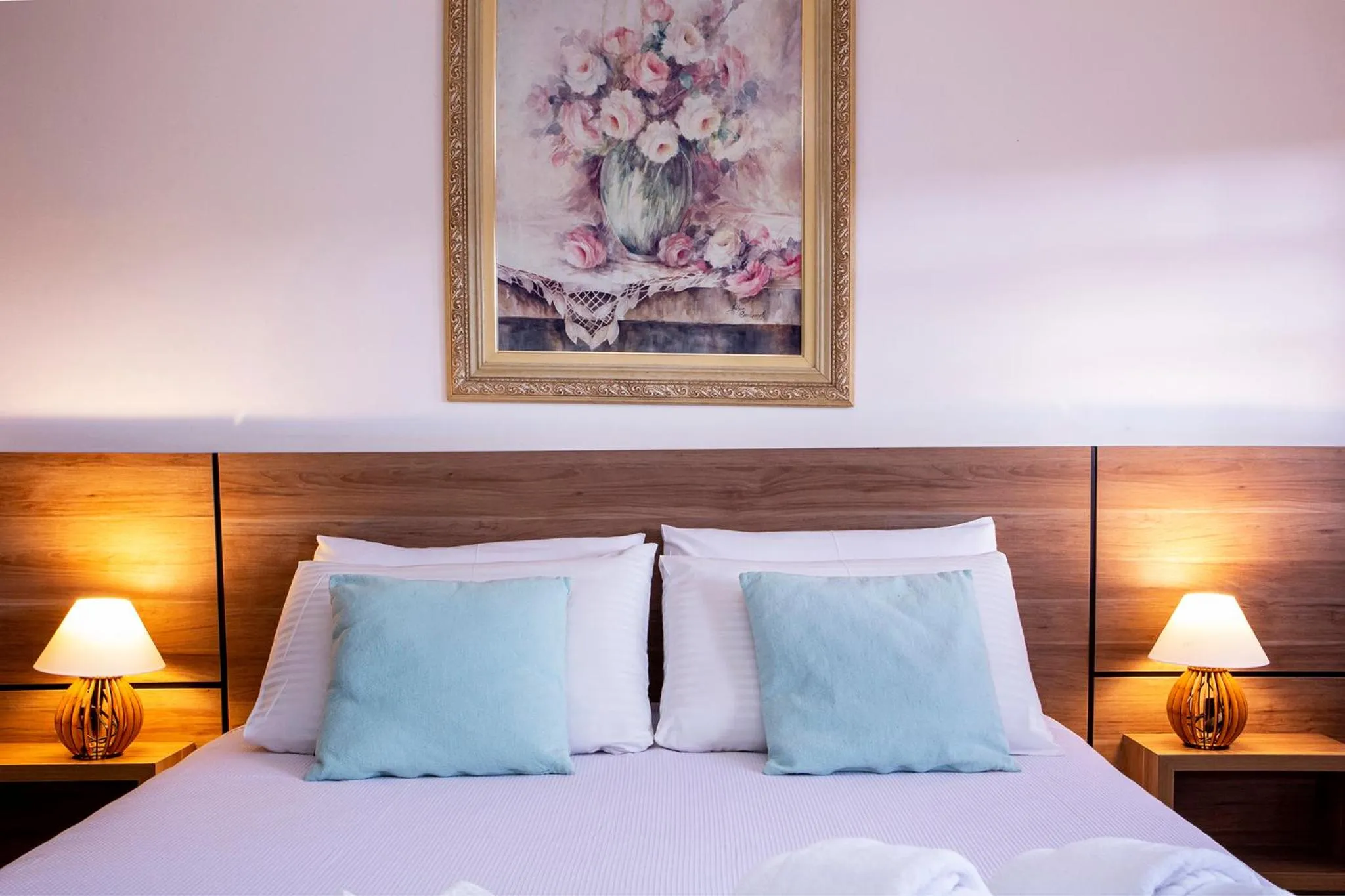 Bed in Pousada das Videiras