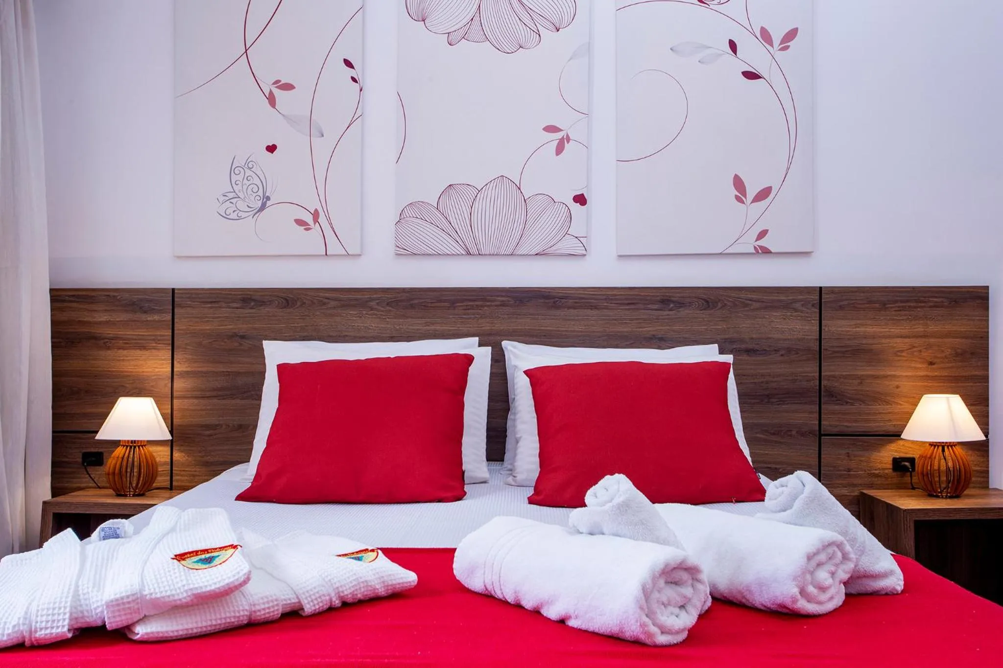 Bed in Pousada das Videiras