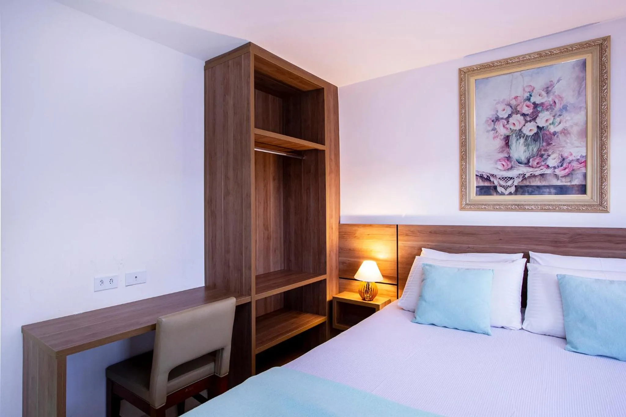 Bed in Pousada das Videiras