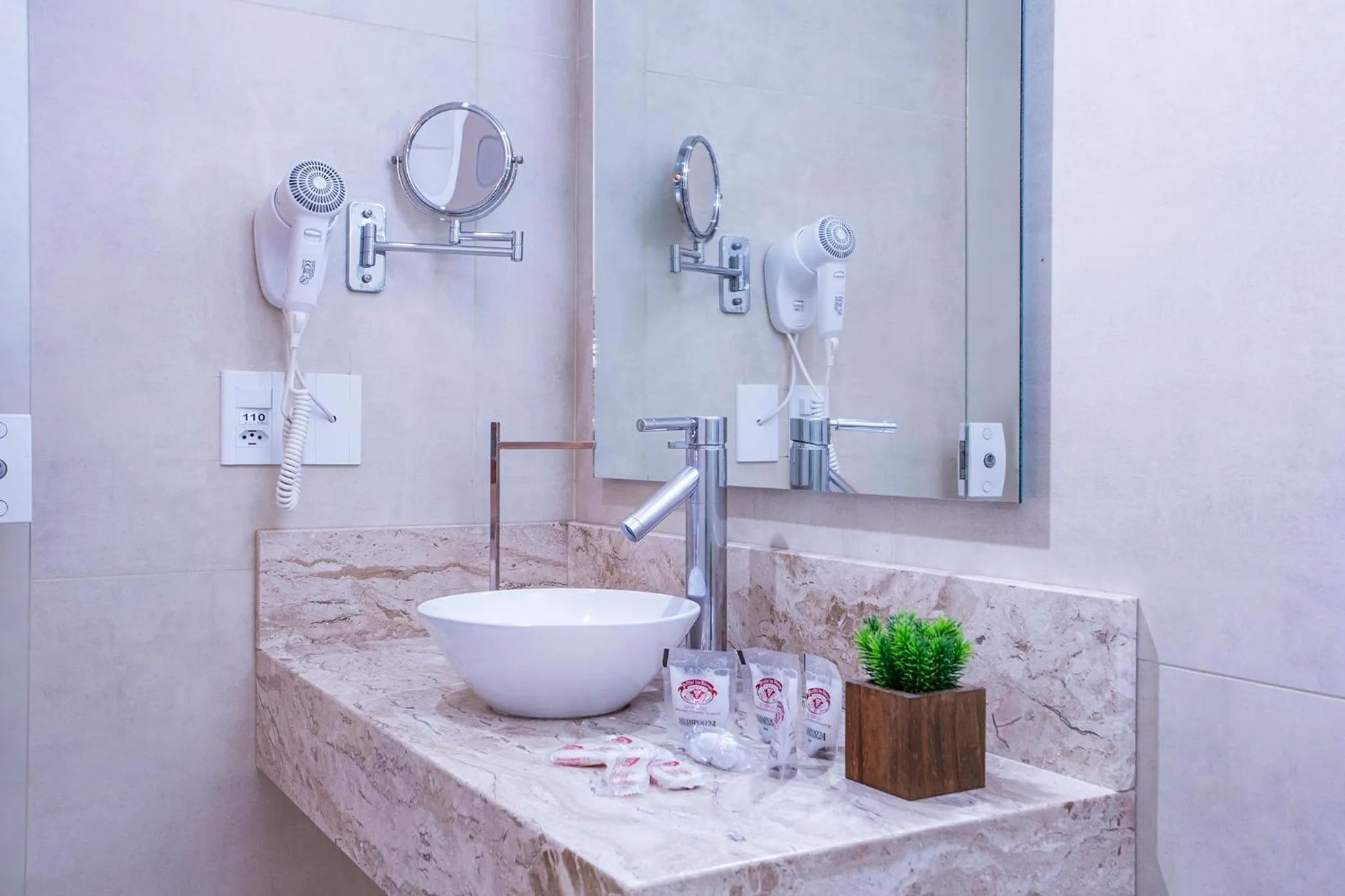 Bathroom in Pousada das Videiras