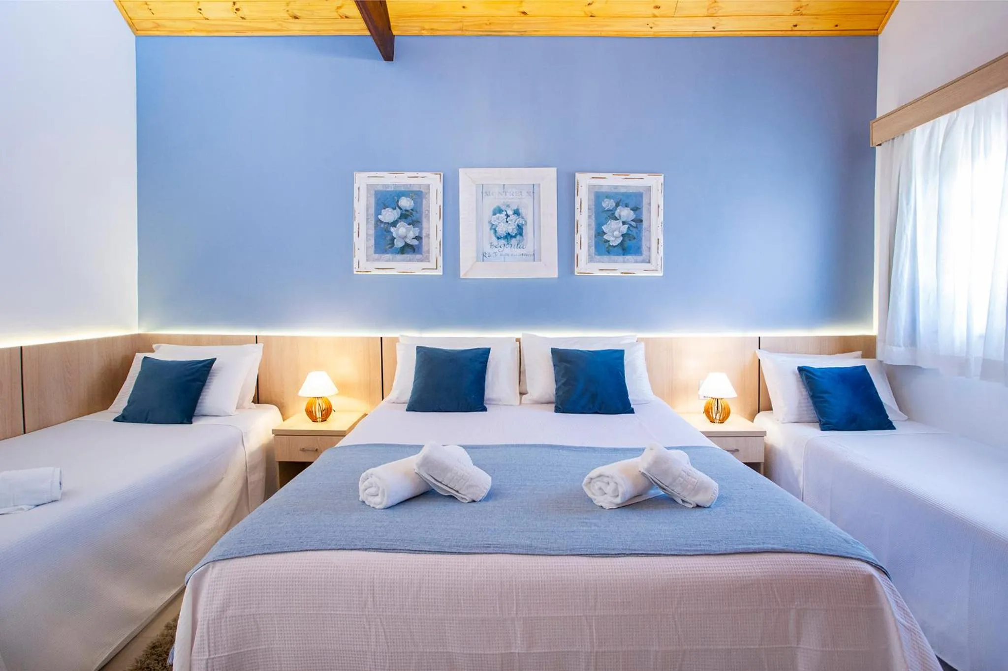 Bed in Pousada das Videiras