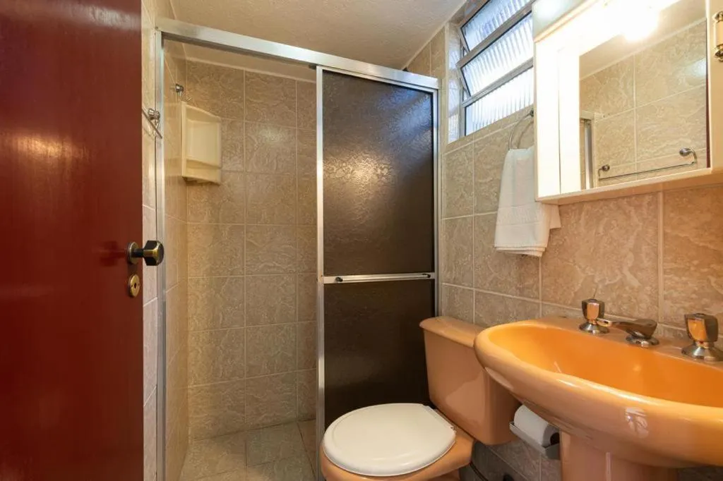 Bathroom in Pousada das Videiras