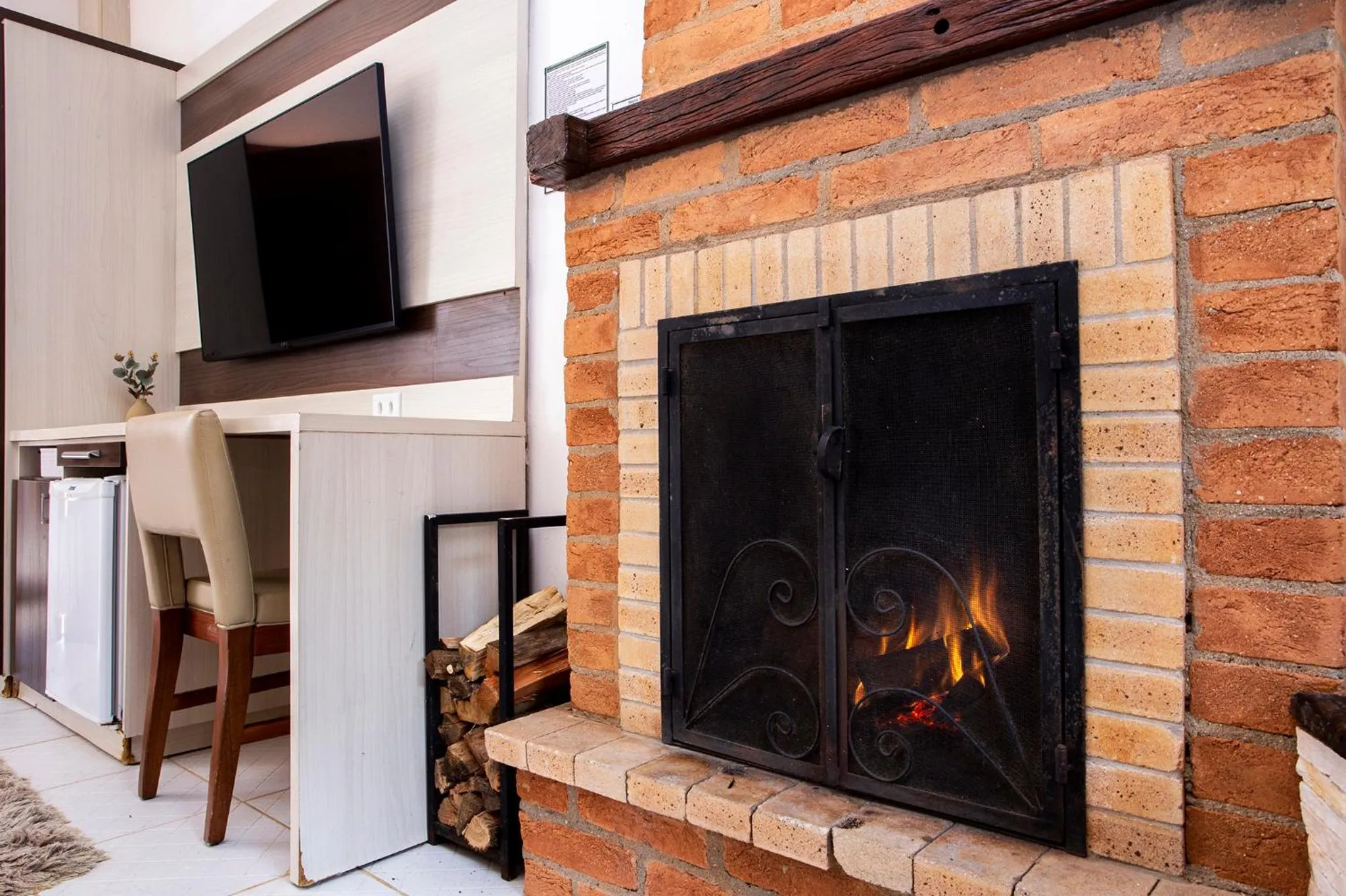 TV and multimedia in Pousada das Videiras