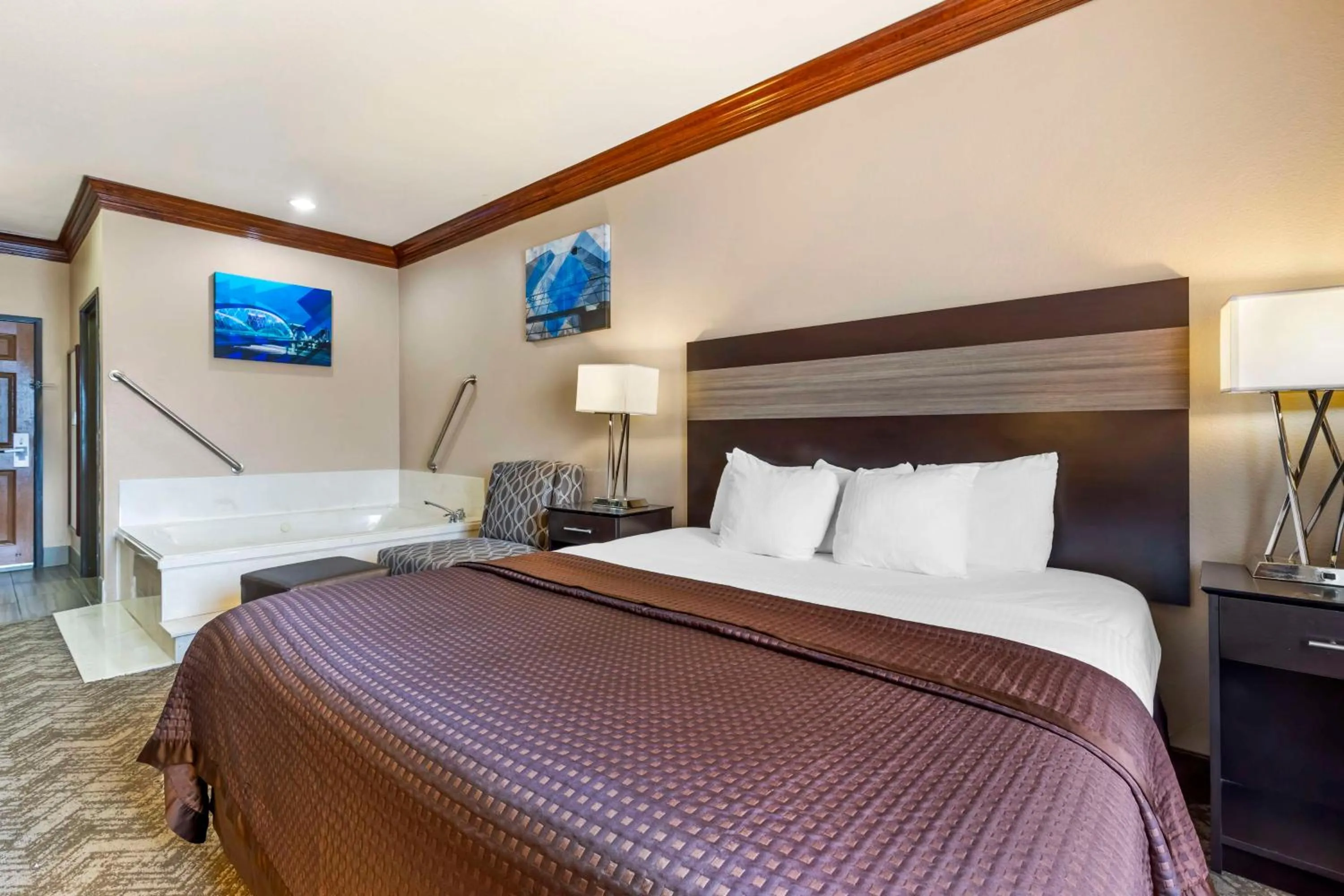 Photo of the whole room, Bed in Best Western Fort Worth Inn & Suites