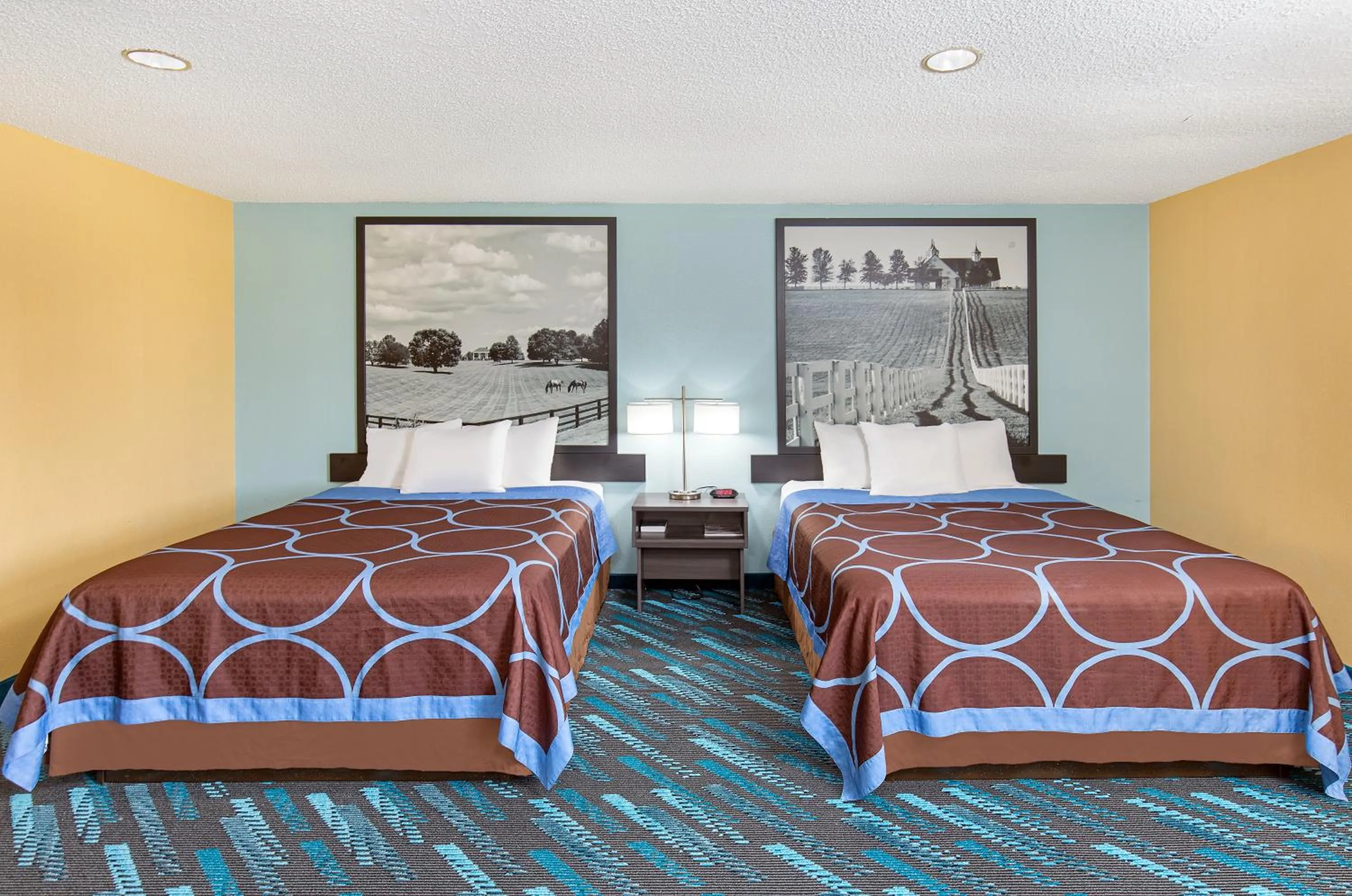 Bed in Super 8 by Wyndham Somerset