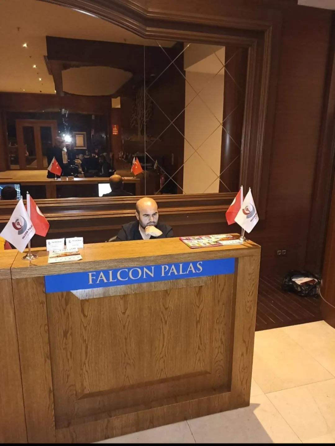 Lobby or reception in FALCON PalaS OTEL