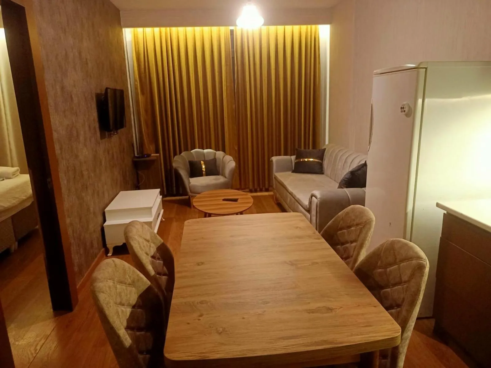 Bed in FALCON PalaS OTEL