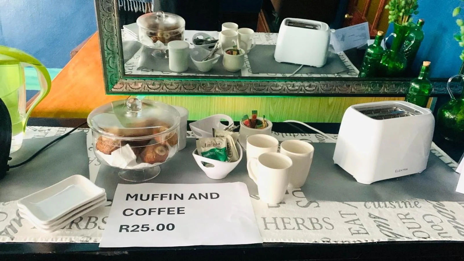 Coffee/tea facilities in Cape Capsules
