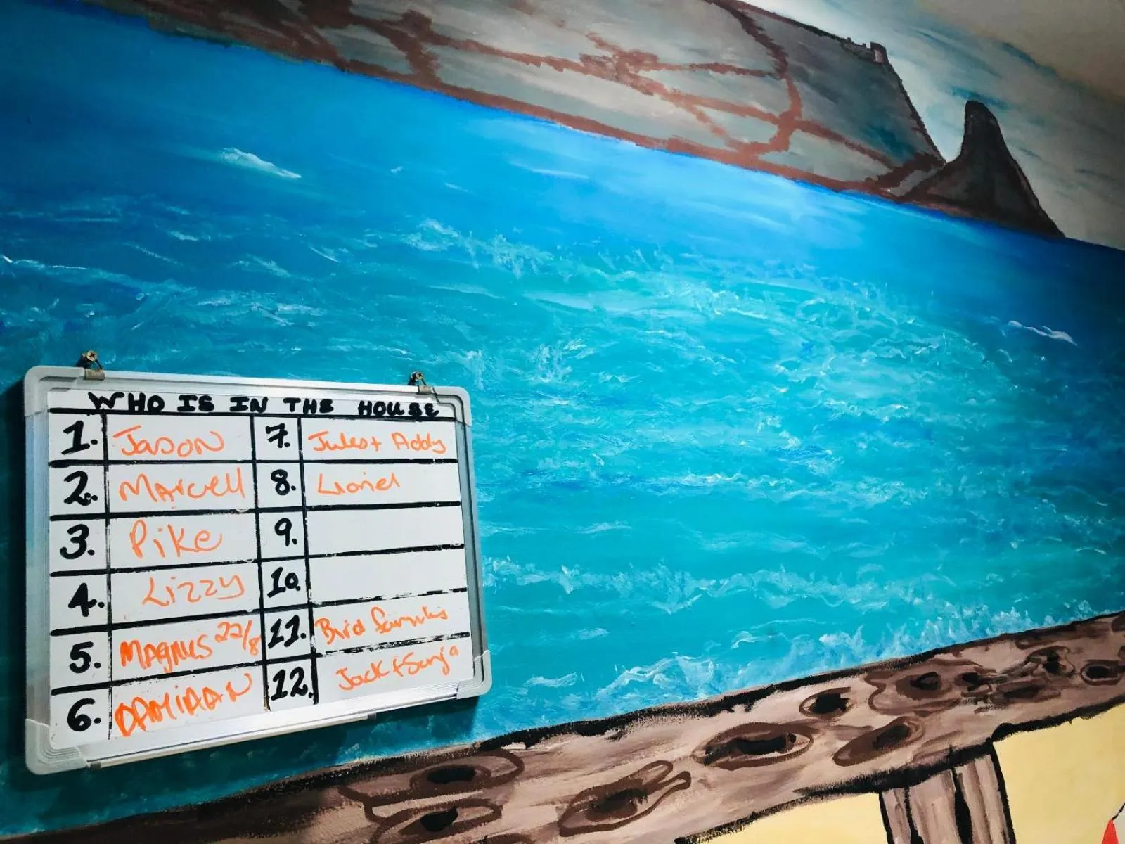 Decorative detail in Cape Capsules