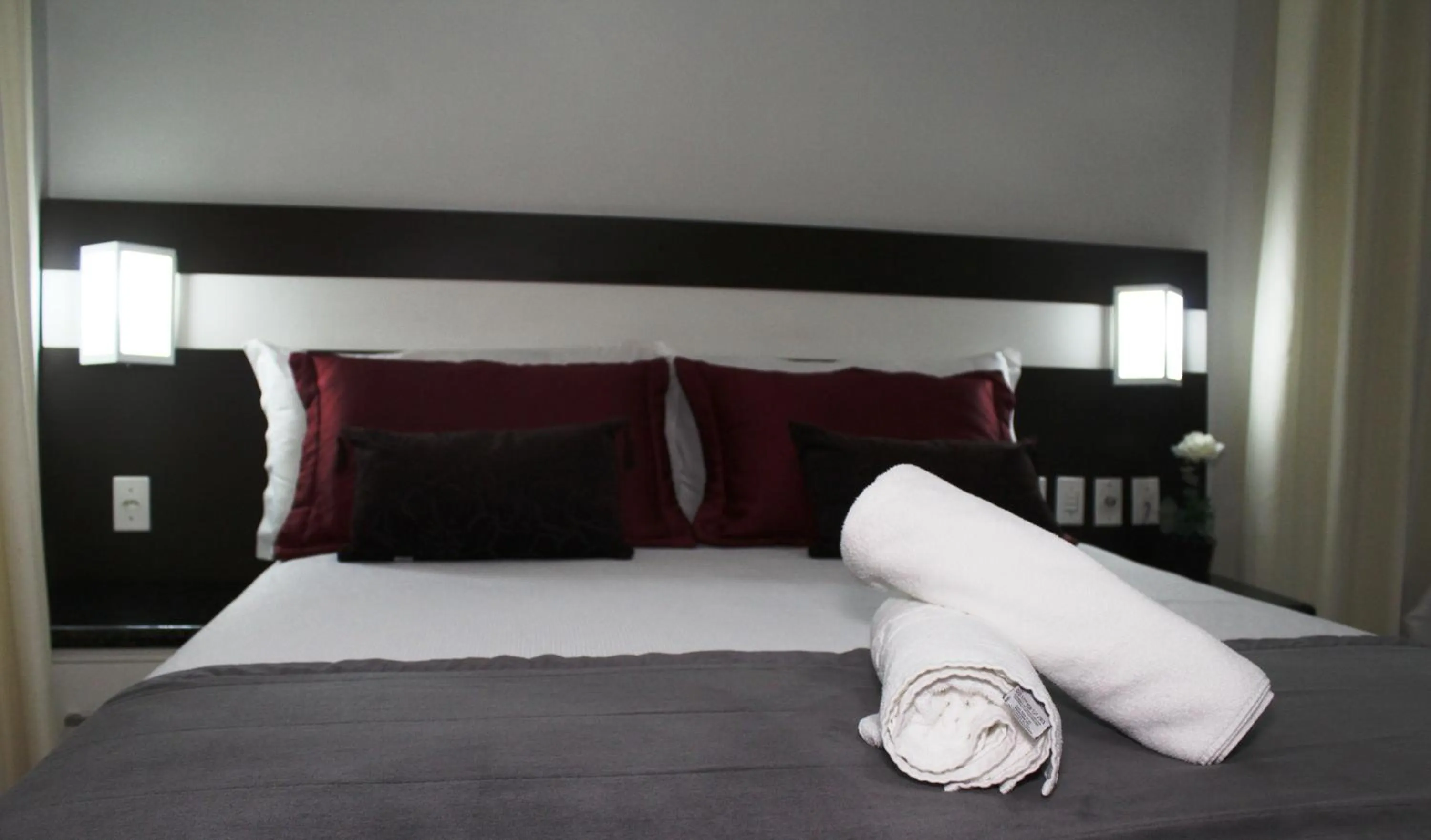 Bed in Itamaraty Hotel