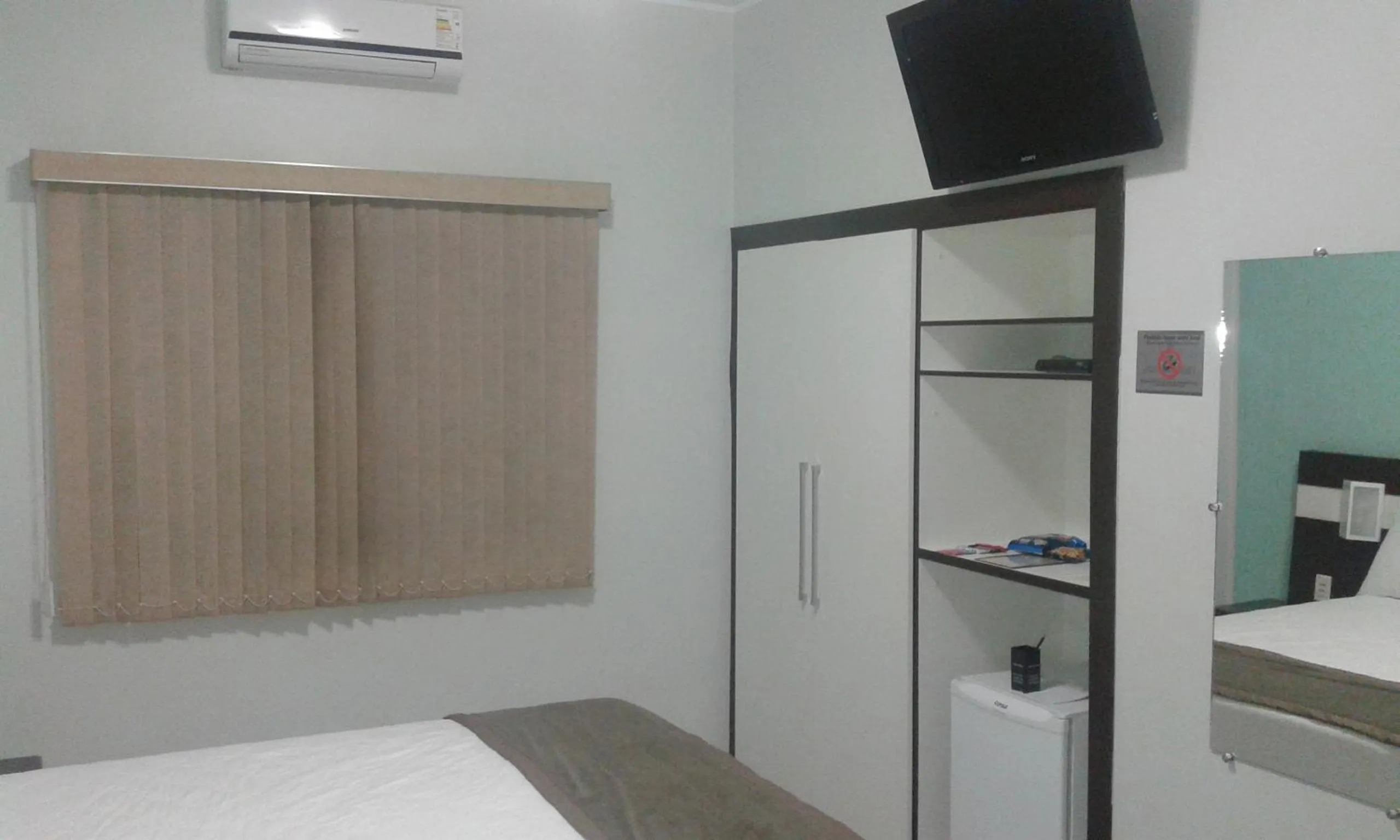 Bed in Itamaraty Hotel