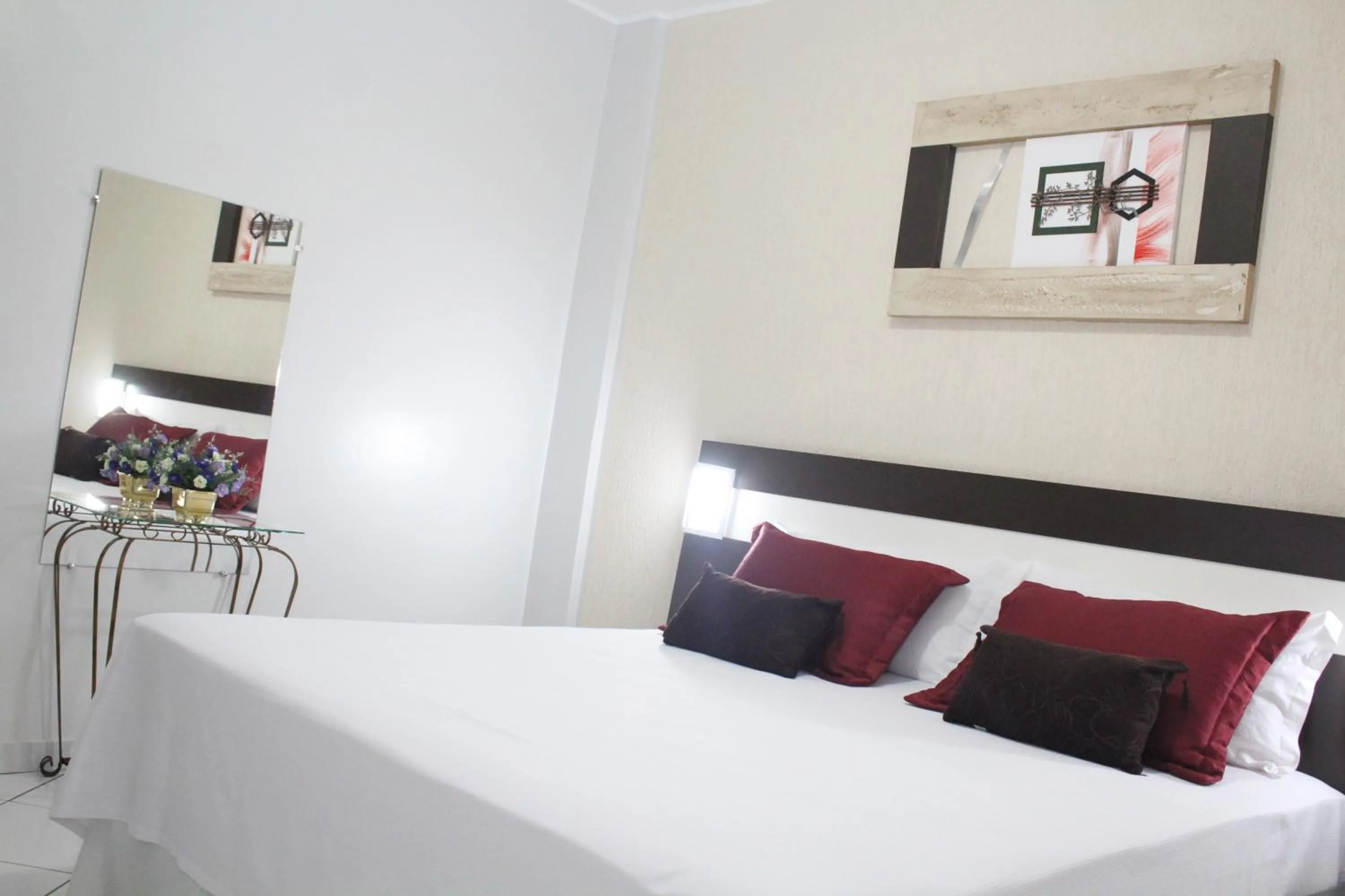 Bed in Itamaraty Hotel