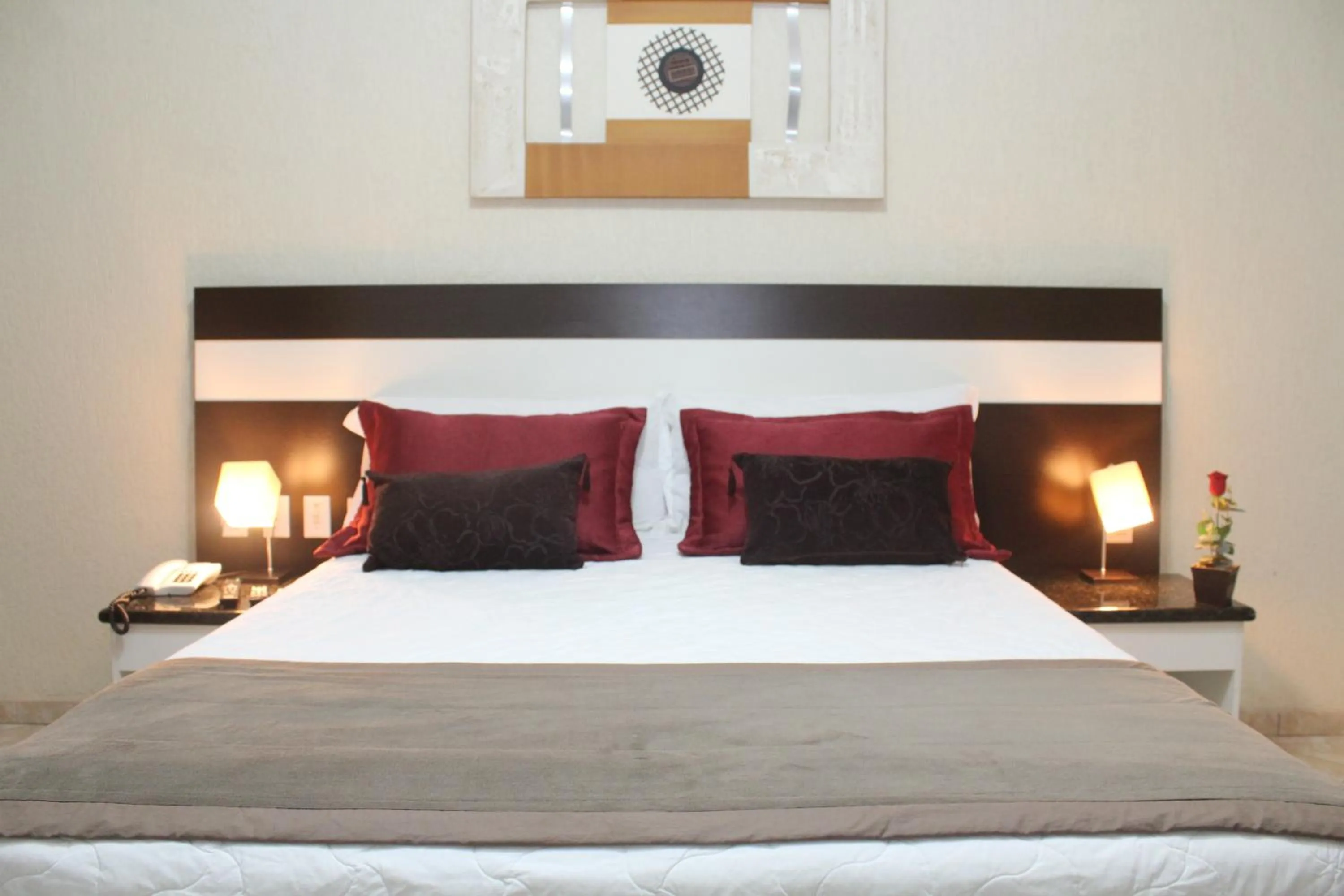 Bed in Itamaraty Hotel