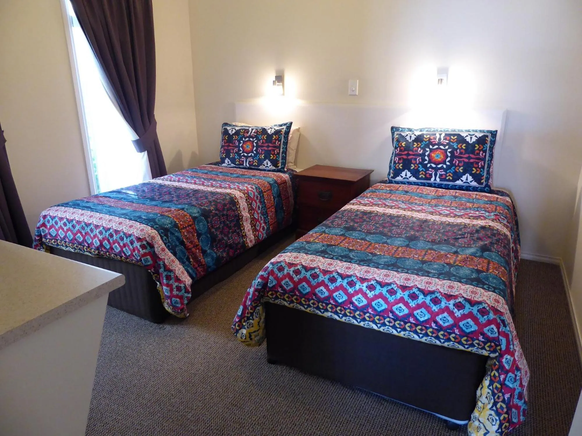 Bed in Streaky Bay Motel and Villas