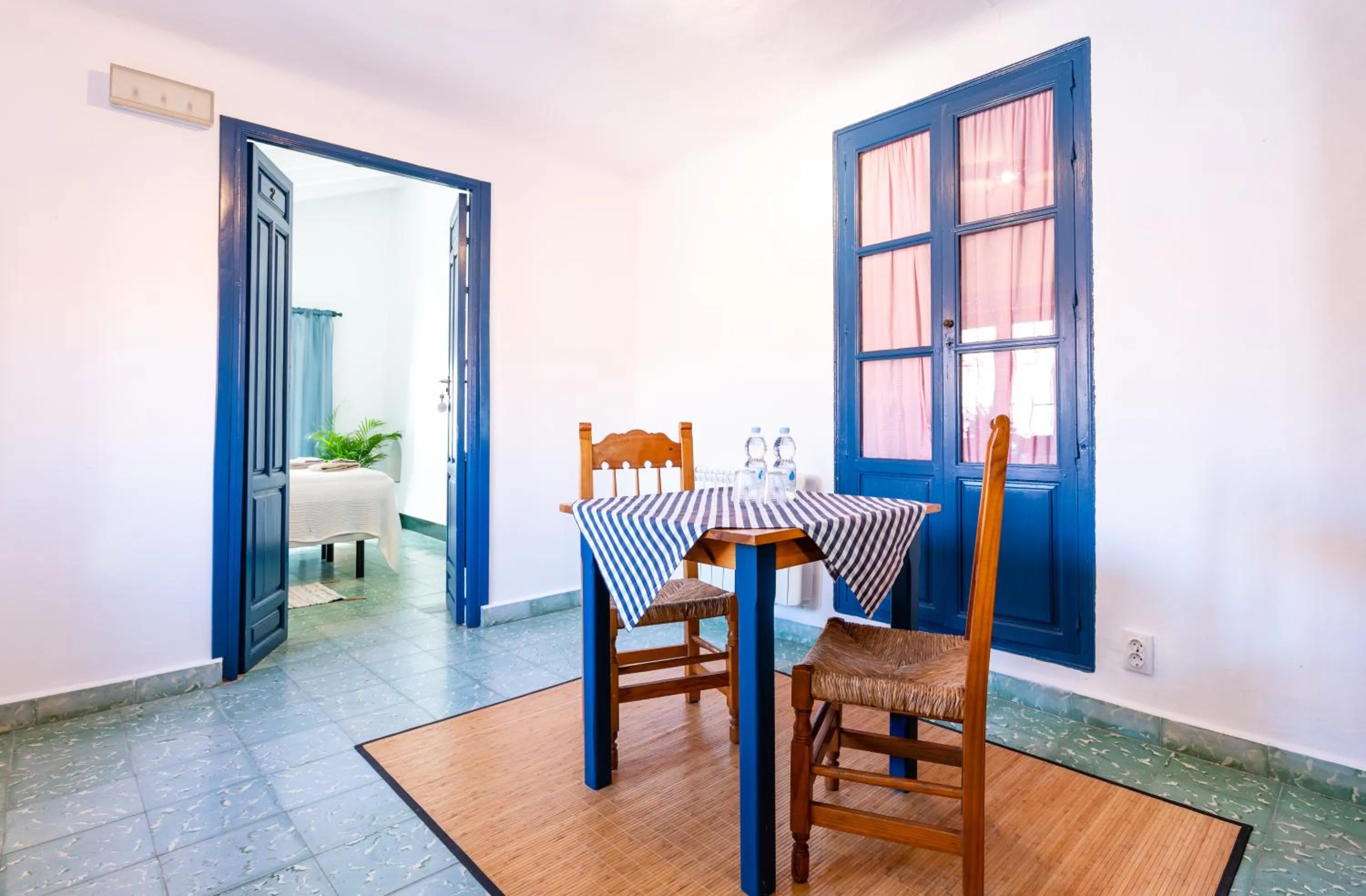 Seating area in Limonero bnb