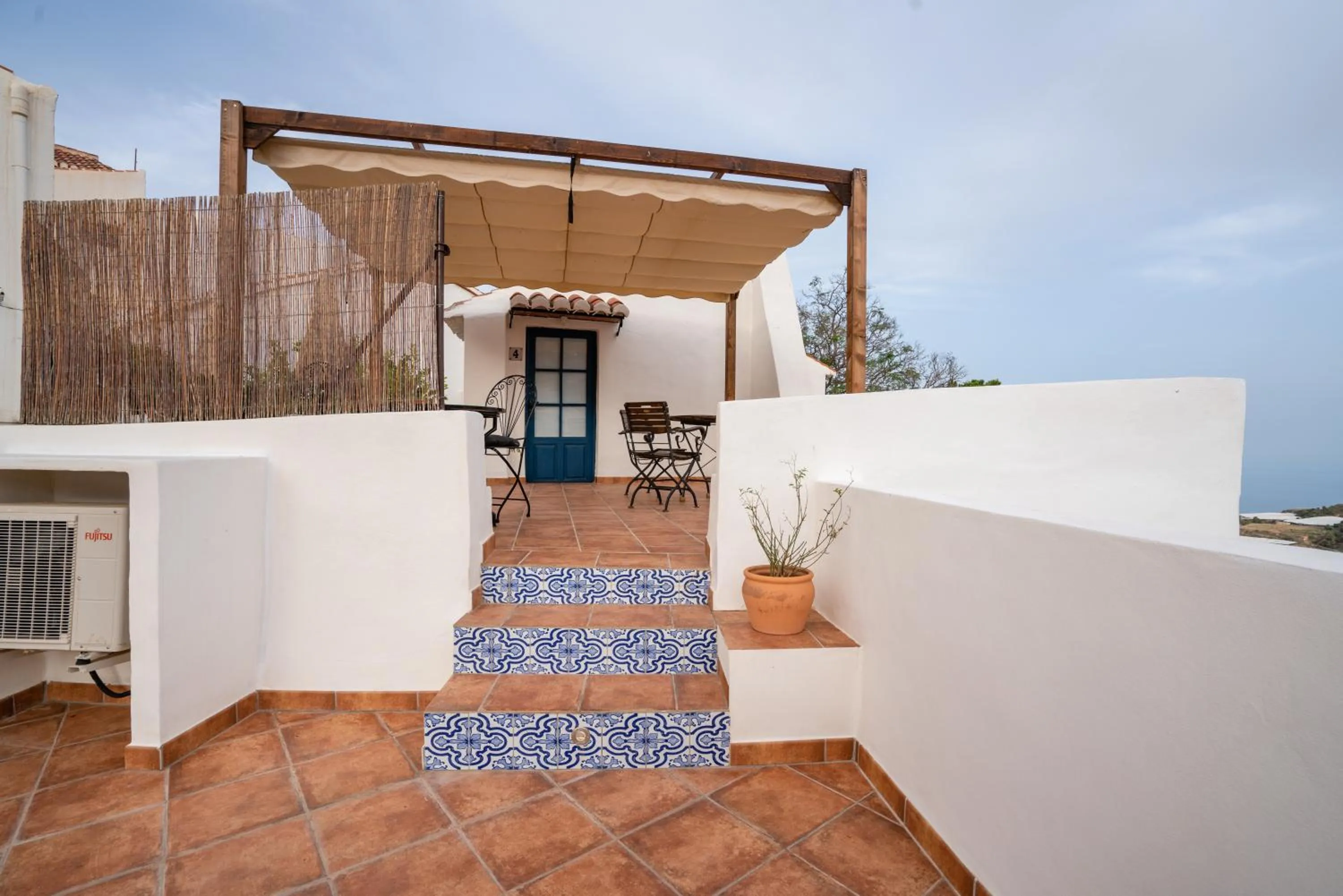 Balcony/Terrace in Limonero bnb