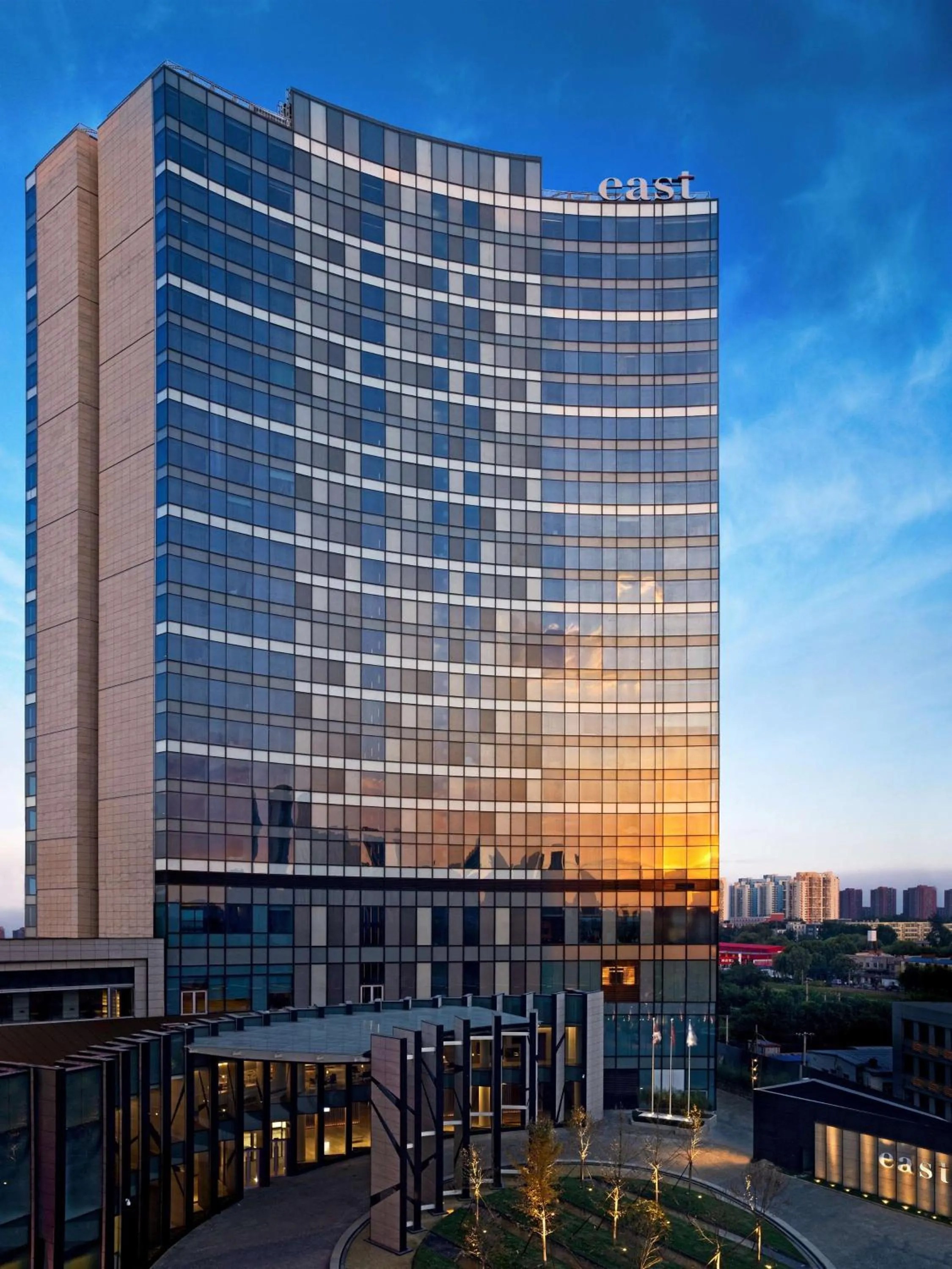 Property building in East Beijing