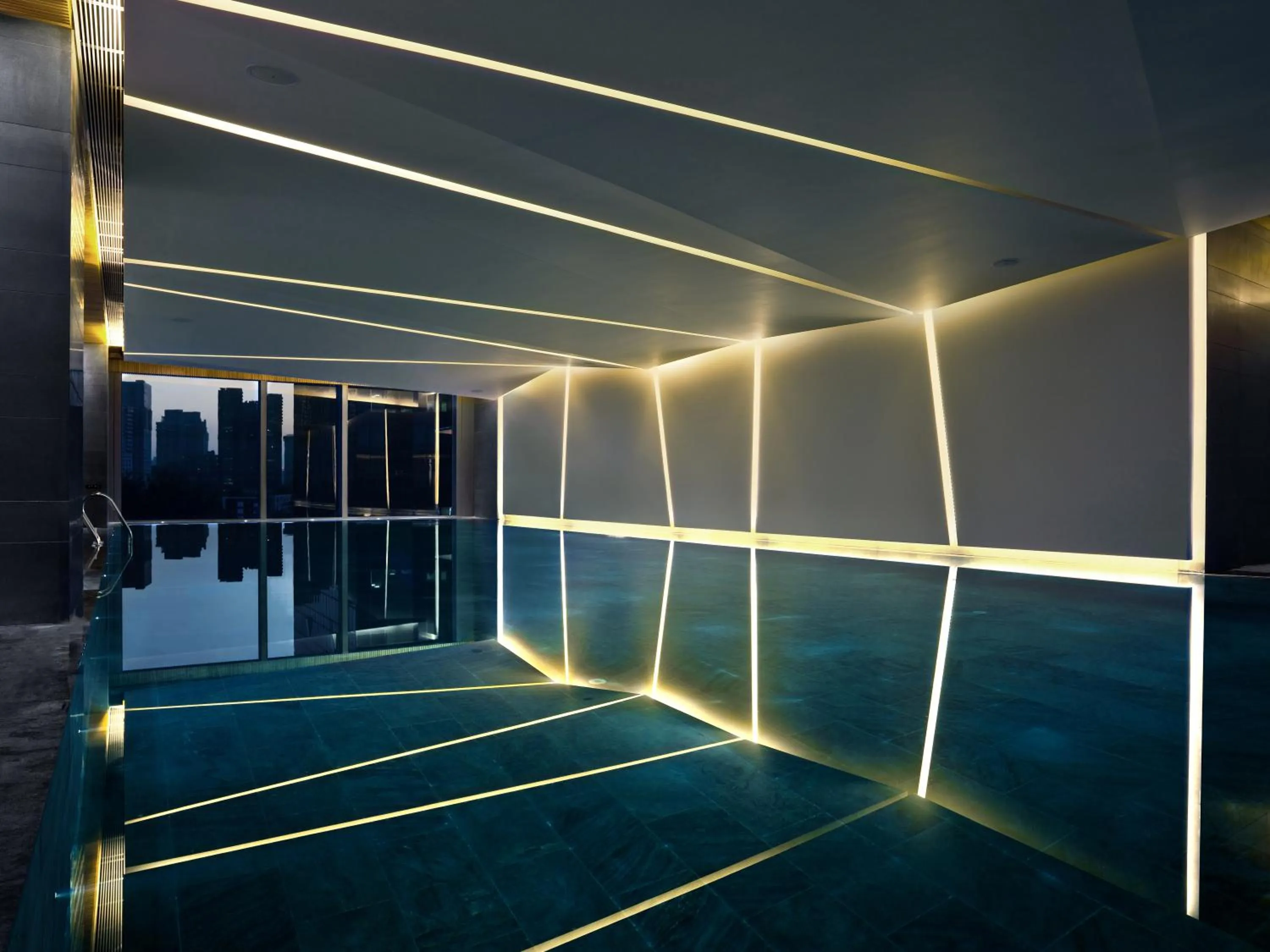 Swimming pool in East Beijing