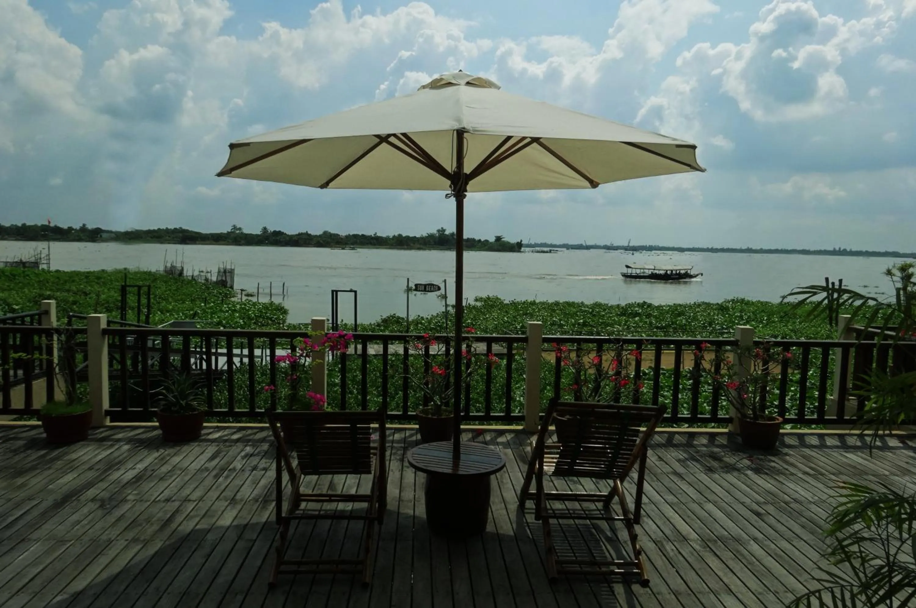 Balcony/Terrace in Mekong Riverside Boutique Resort & Spa