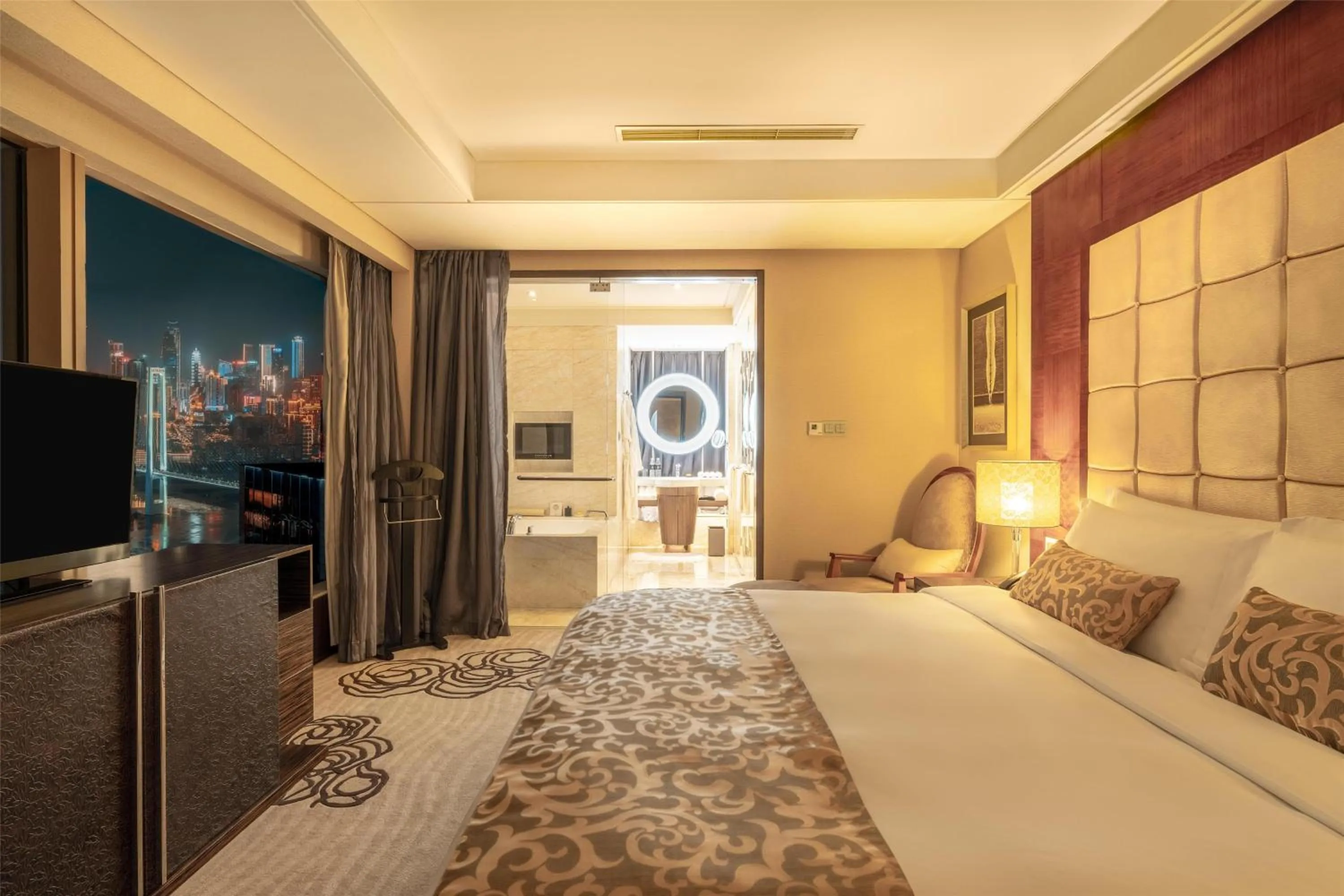 Bedroom in Kempinski Hotel Chongqing
