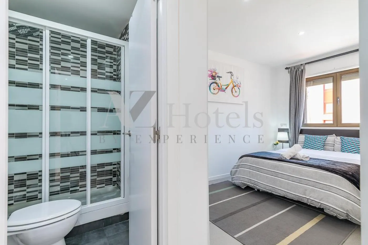 Bedroom, Bed in AYZ Sierra de Meira - Auto check-in property