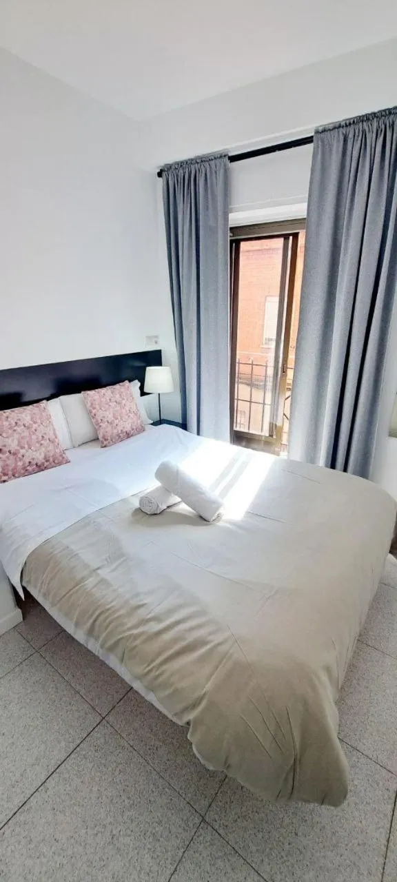 Bed in AYZ Sierra de Meira - Auto check-in property