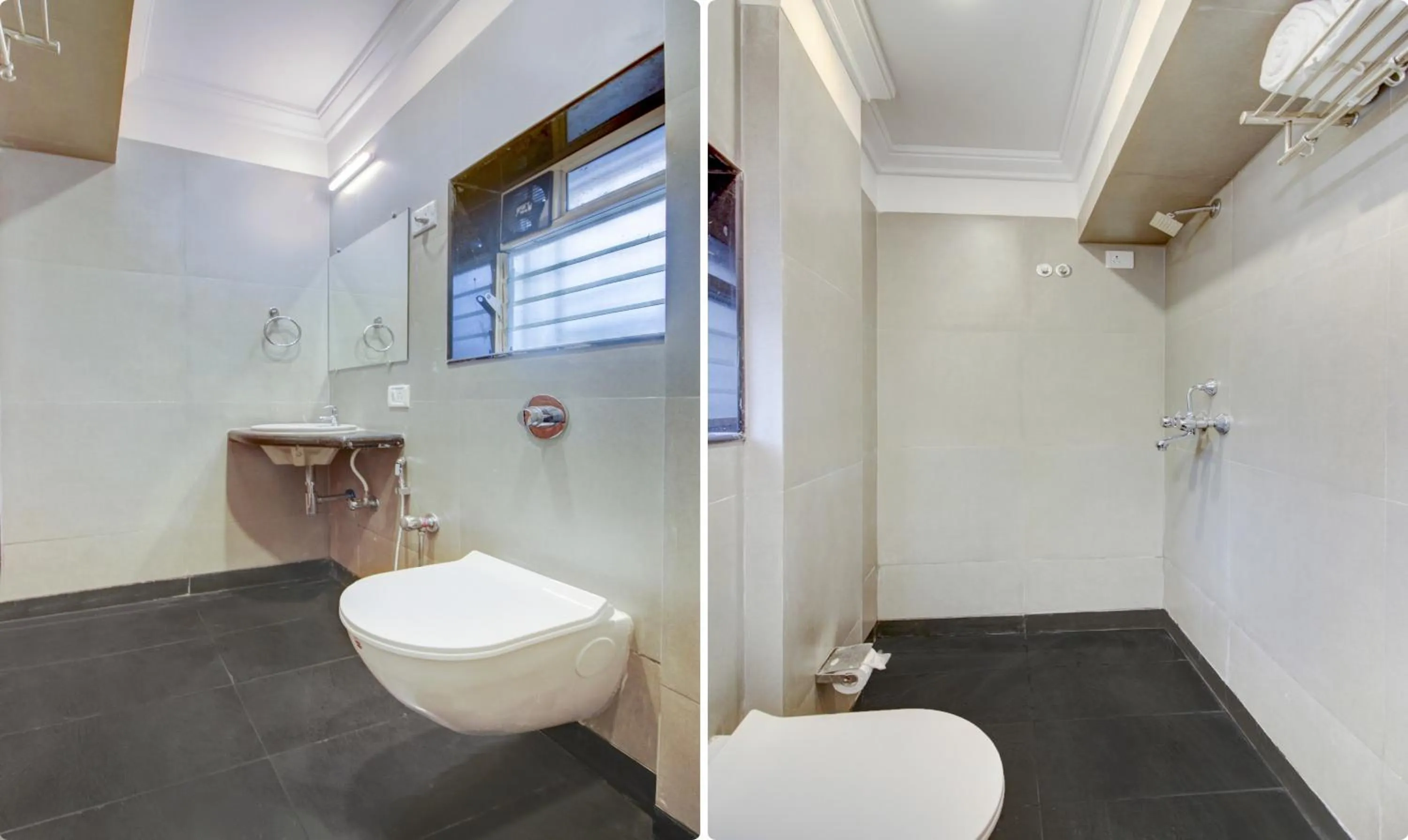 Bathroom in Treebo Cruz Royale Santacruz West