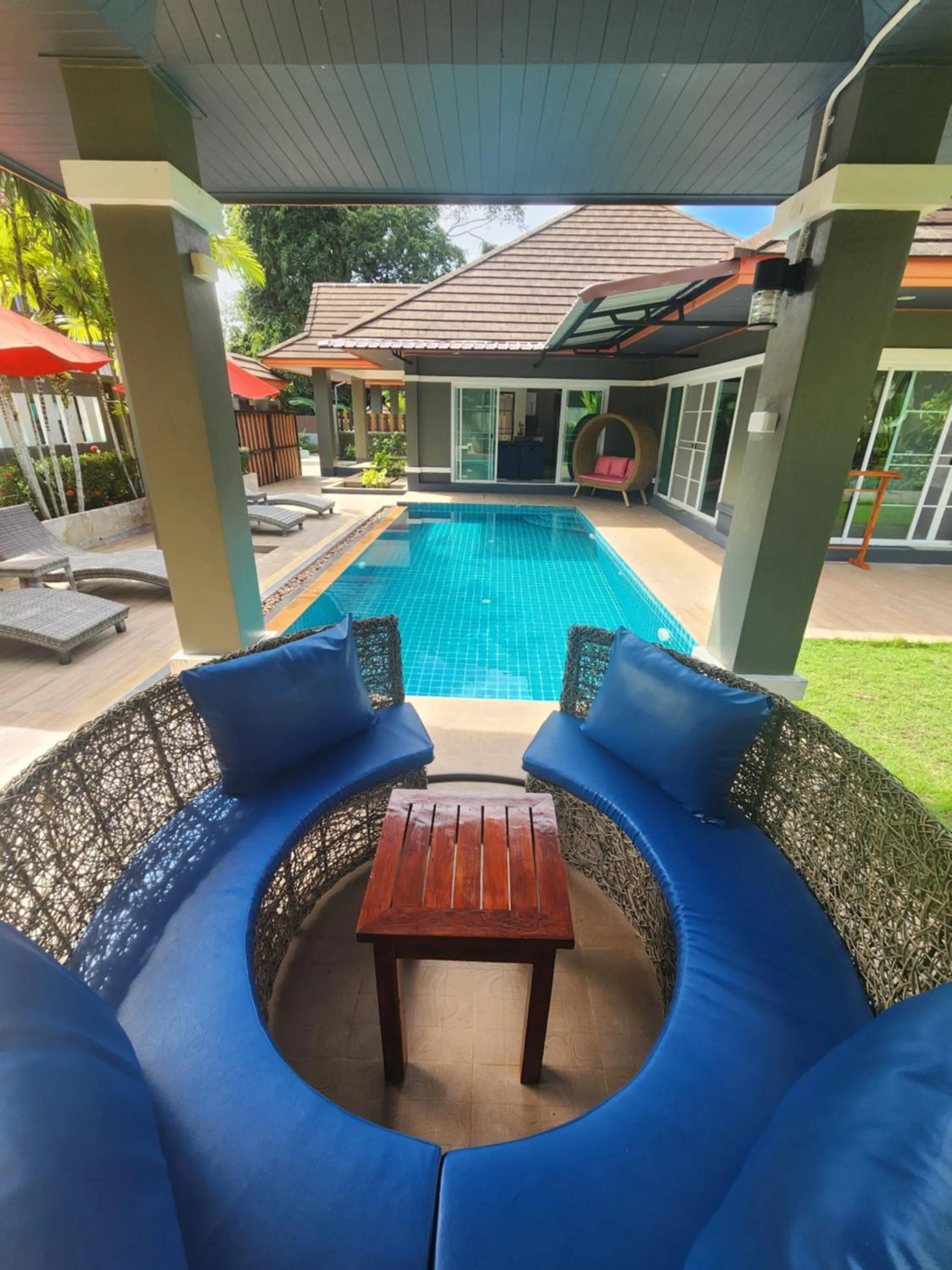 Pool view in Khaolak Yama Resort - SHA Plus