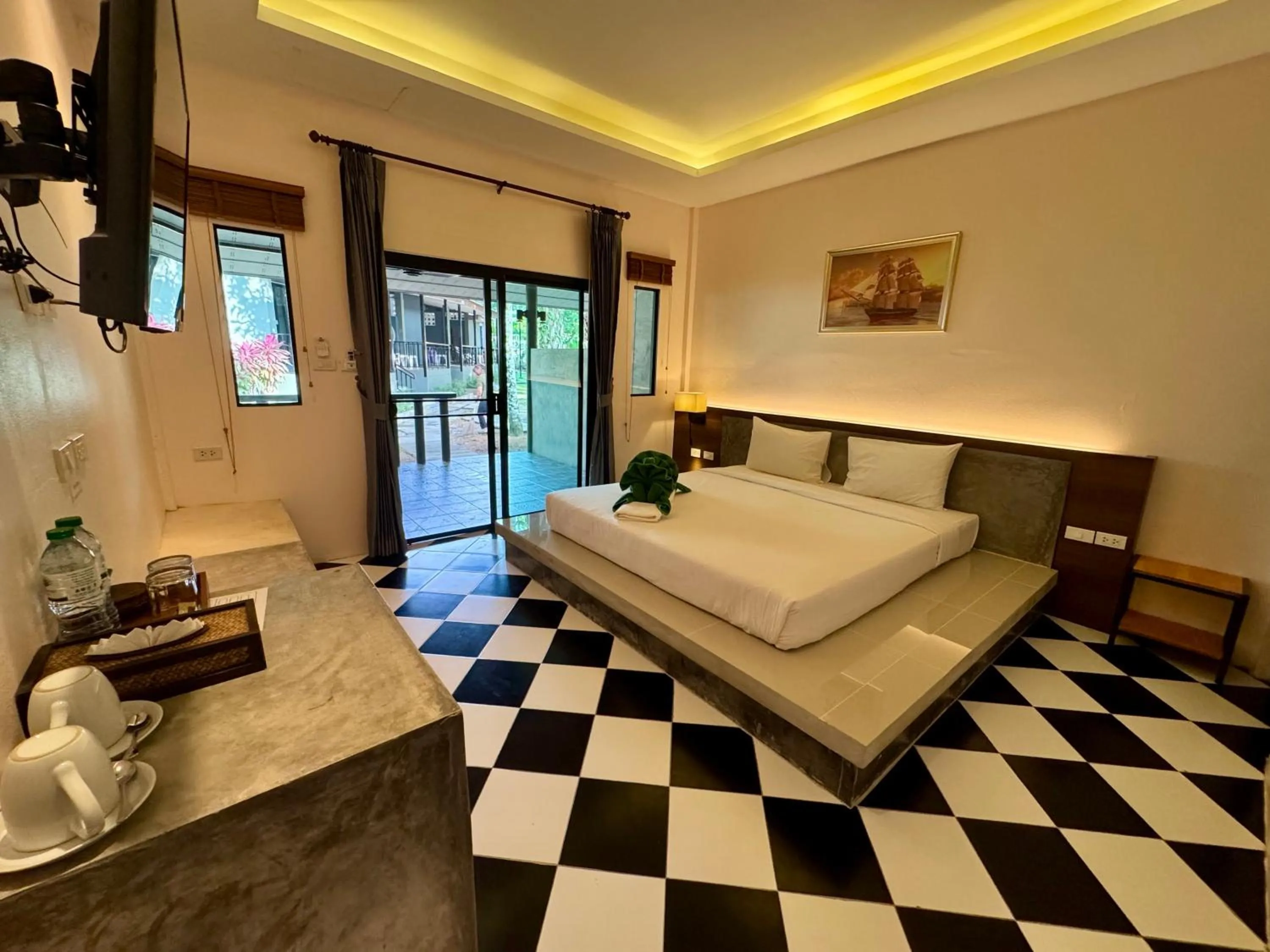 Bedroom, Bed in Khaolak Yama Resort - SHA Plus