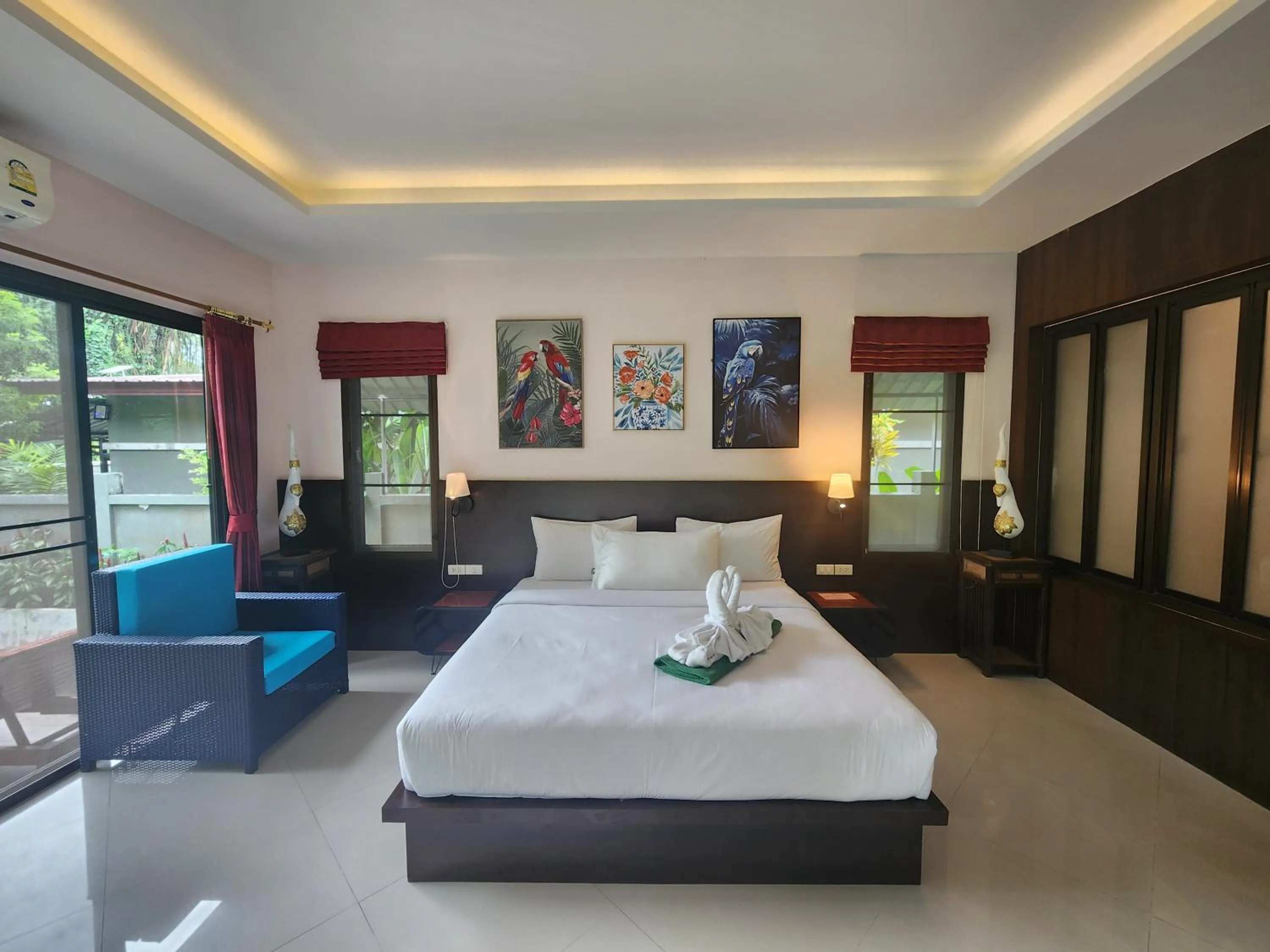 Bedroom, Bed in Khaolak Yama Resort - SHA Plus