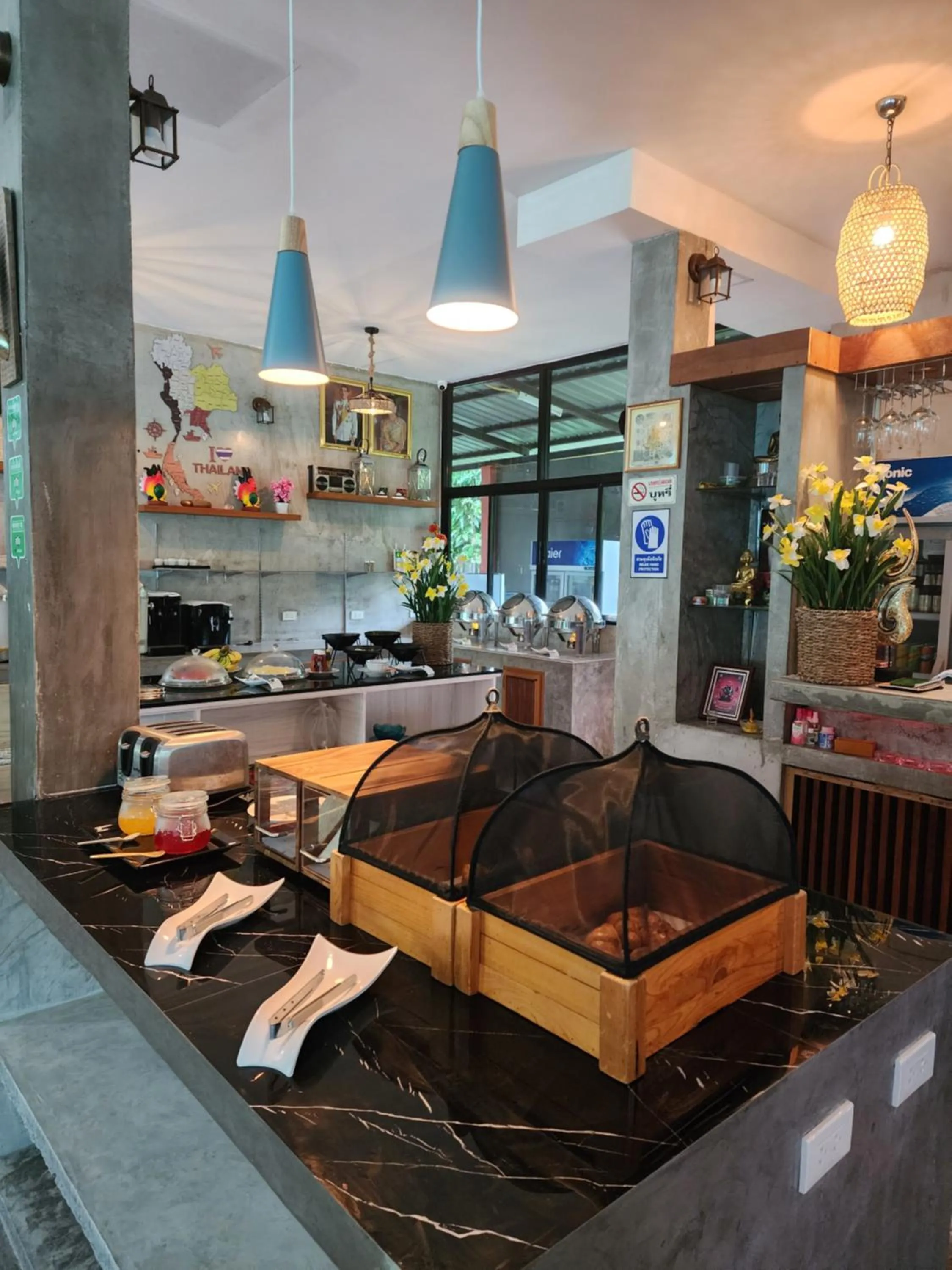 Buffet breakfast in Khaolak Yama Resort - SHA Plus