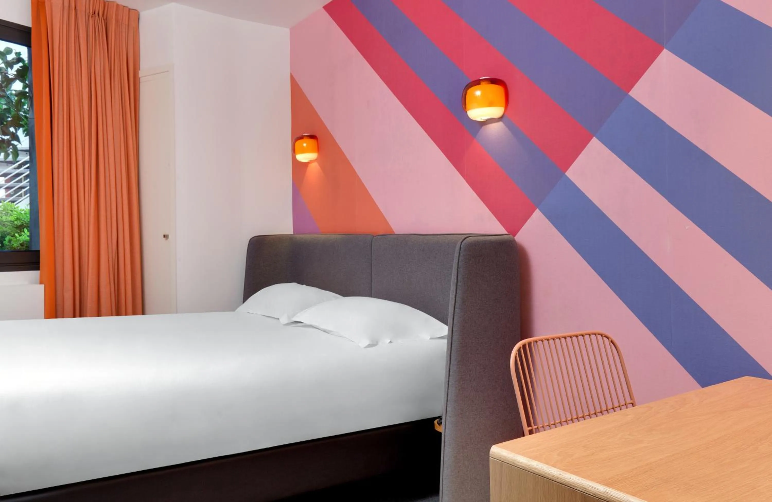 Bed in Hôtel De L'octroi