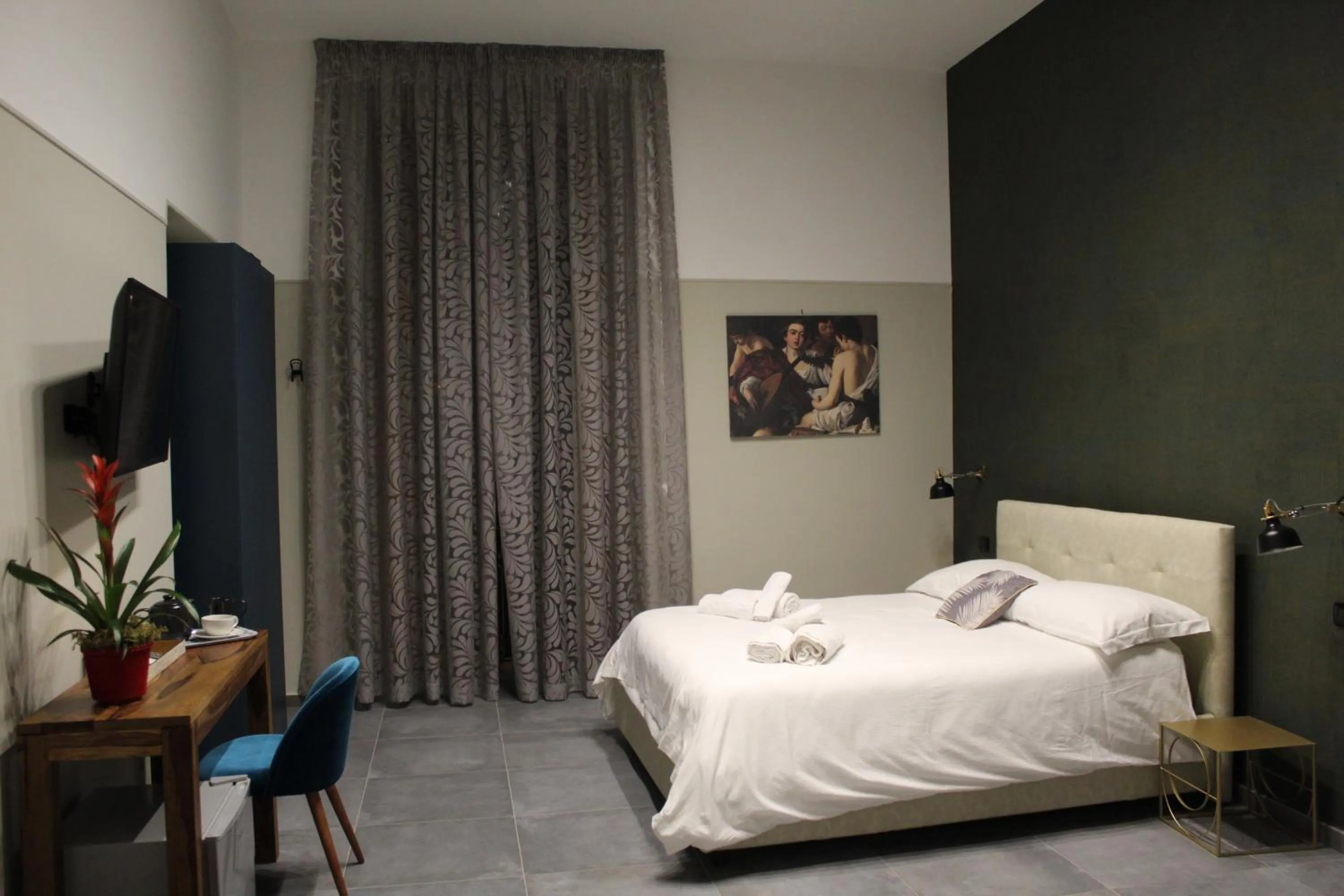 Bedroom, Bed in Donna Lena Relais Napoli