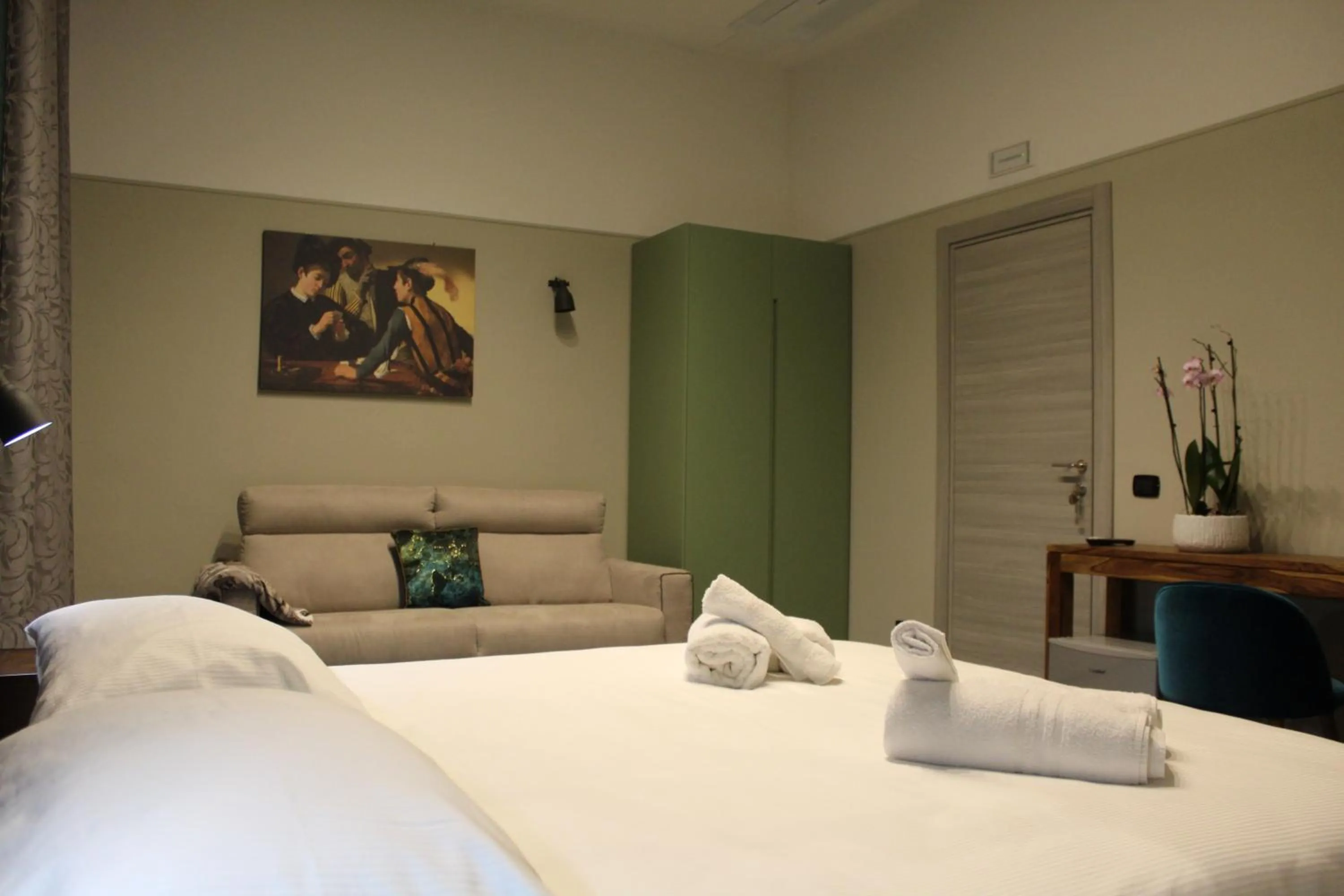 Bedroom, Bed in Donna Lena Relais Napoli