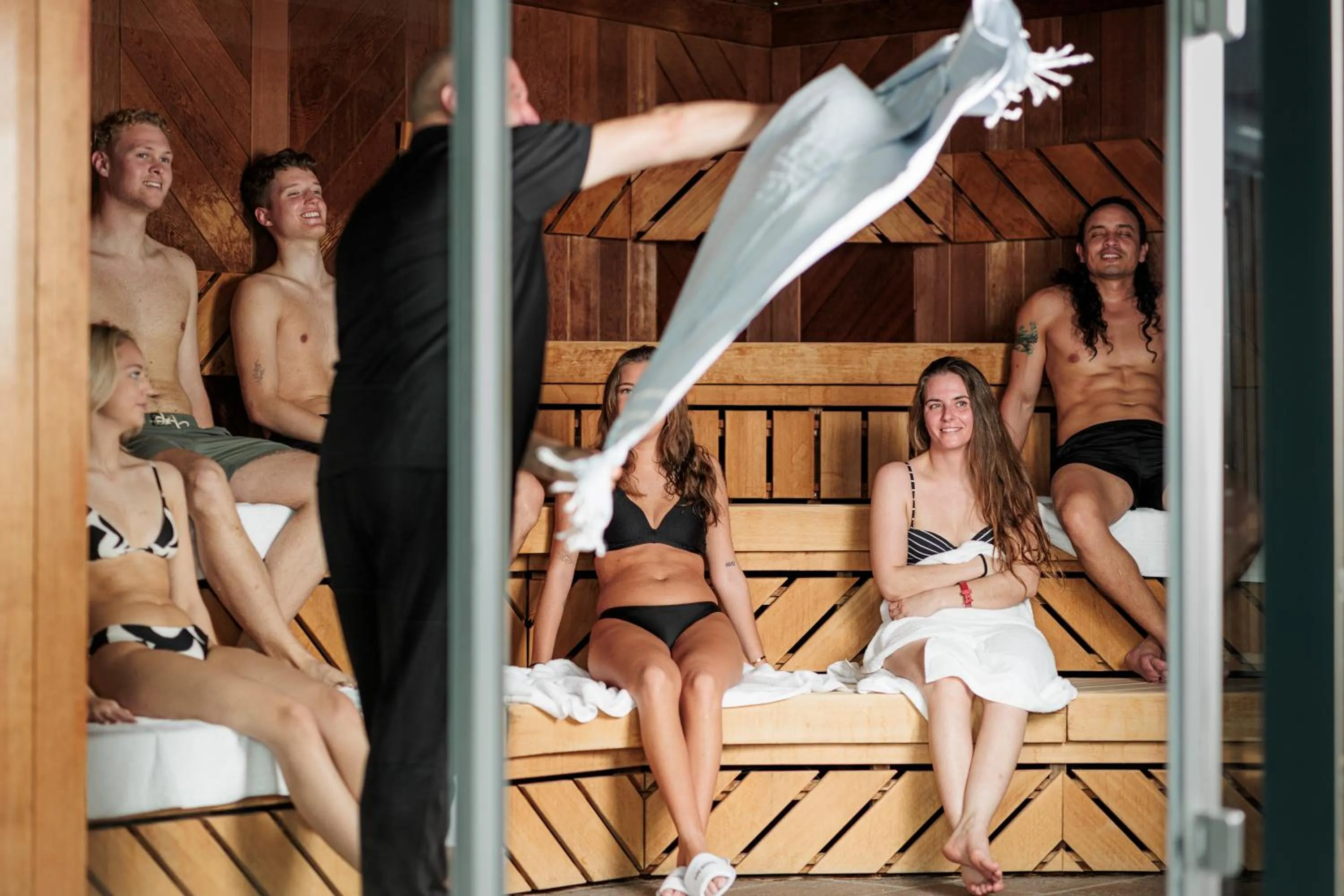 Sauna in Griffen Spa Hotel