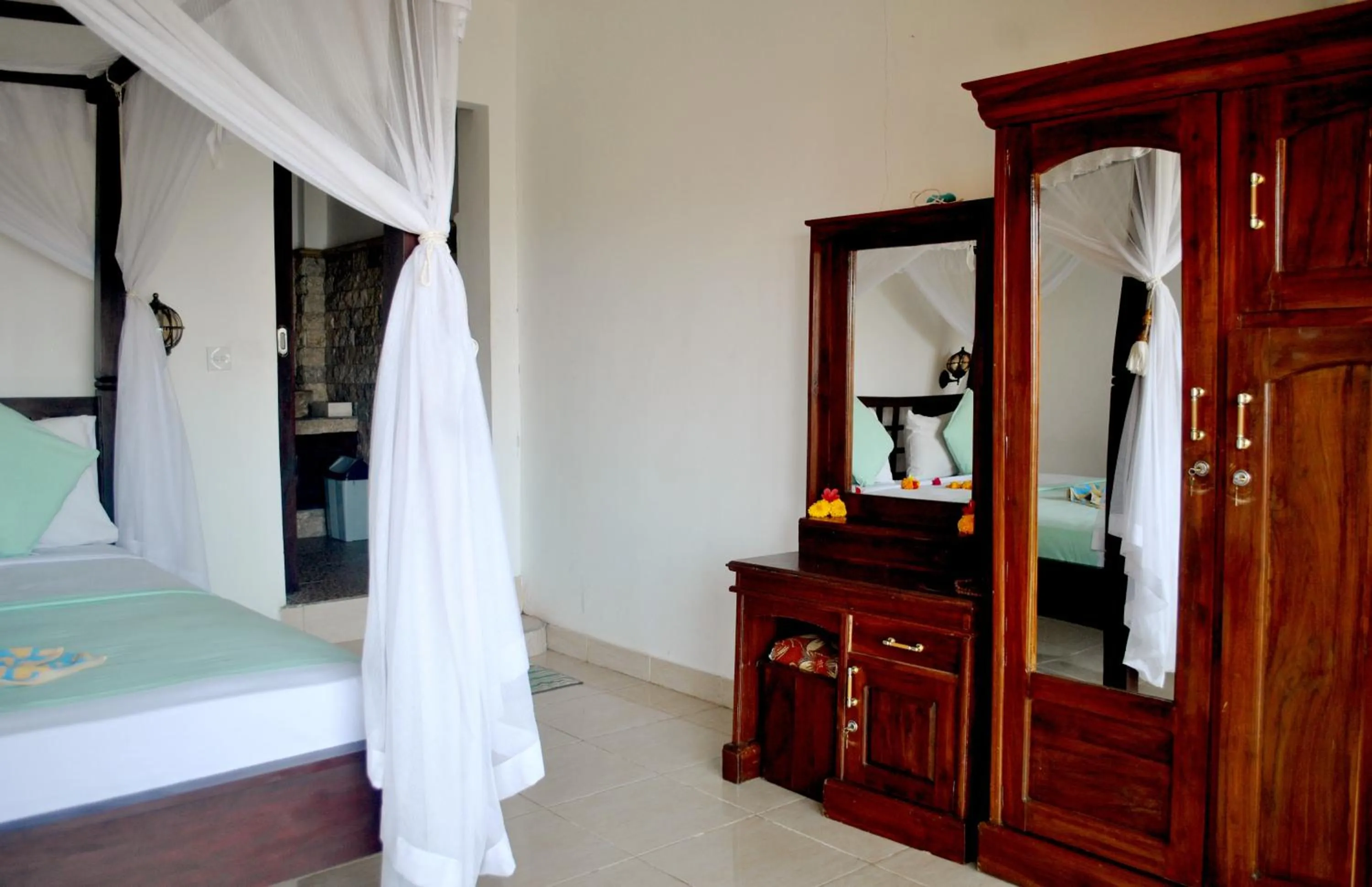 Bed in Titi Sedana Homestay