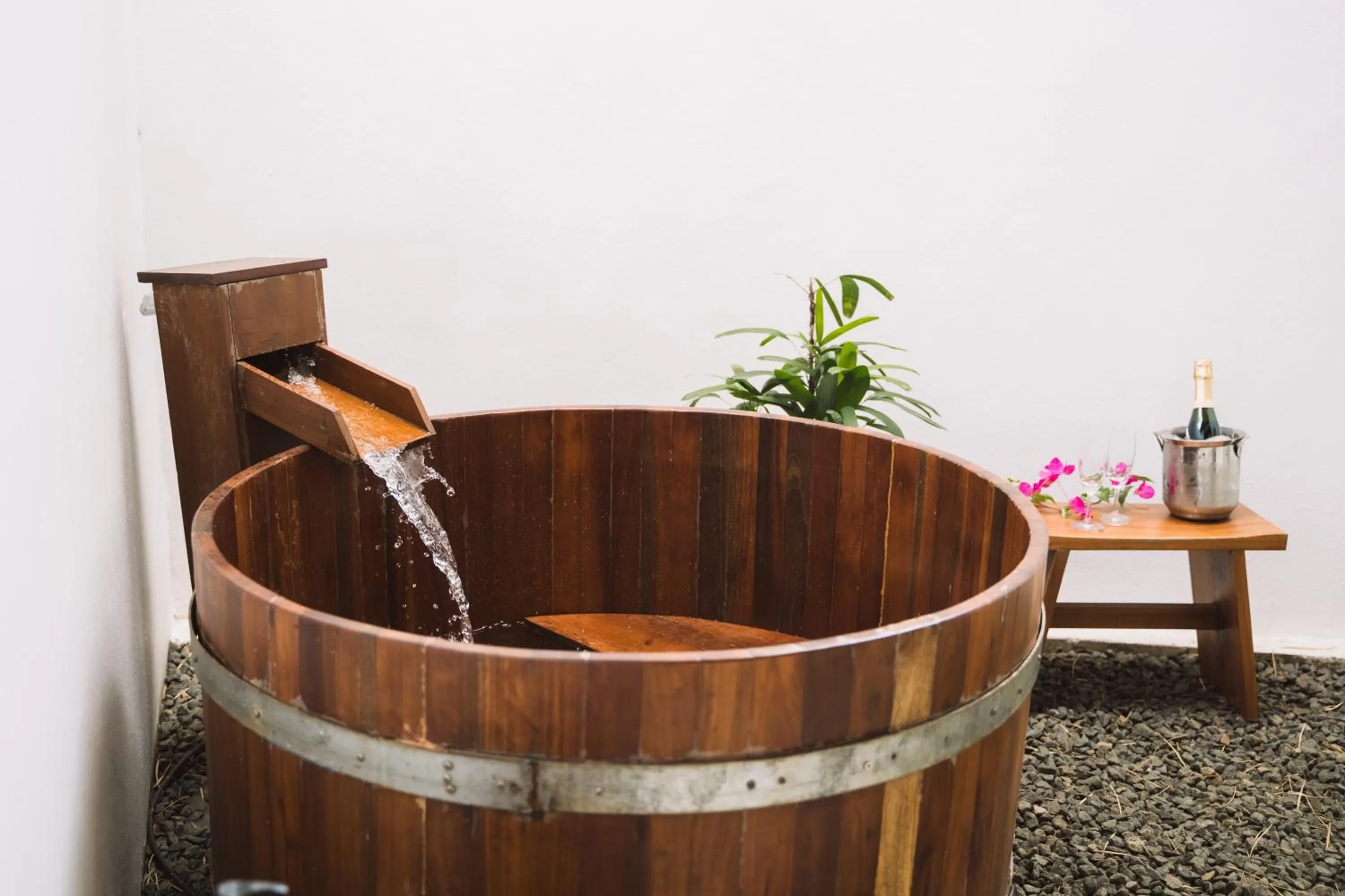 Open Air Bath in Le Sen Boutique Hotel