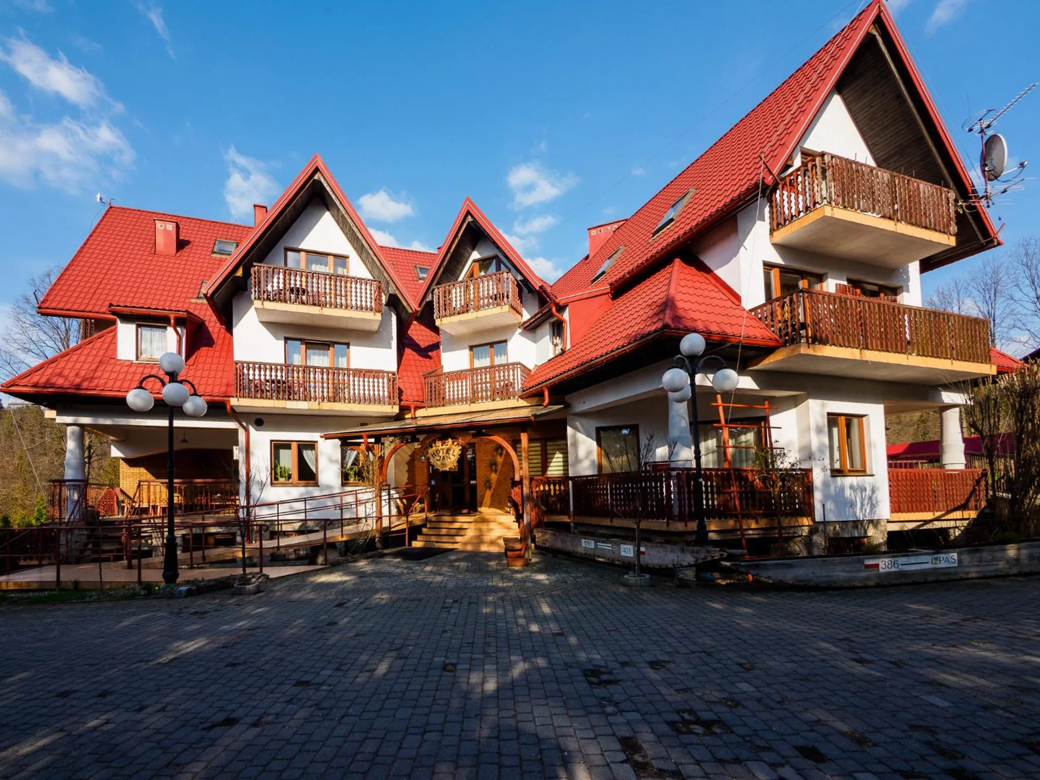 Property building in Hotel Jan