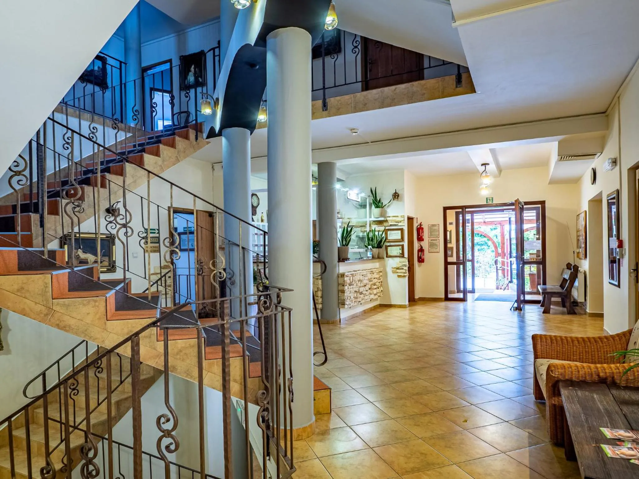 Lobby or reception in Hotel Jan