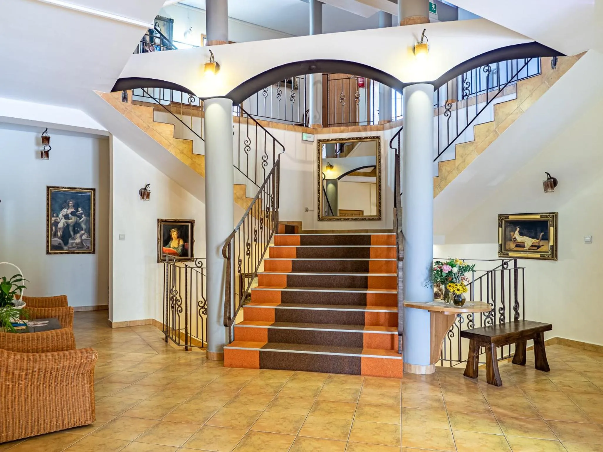 Lobby or reception in Hotel Jan