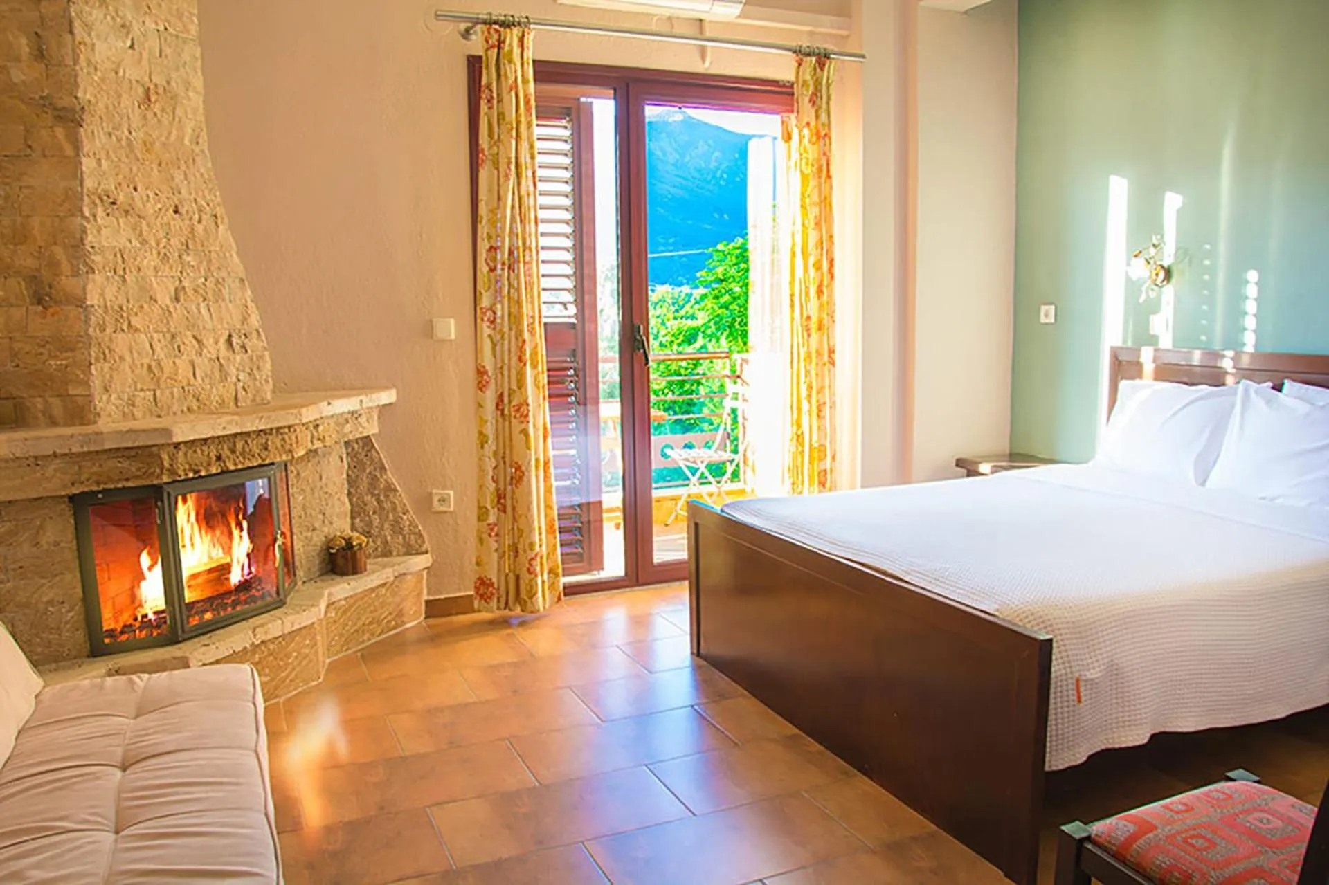 Photo of the whole room, Bed in Gea Kaimaktsalan Hotel & Spa