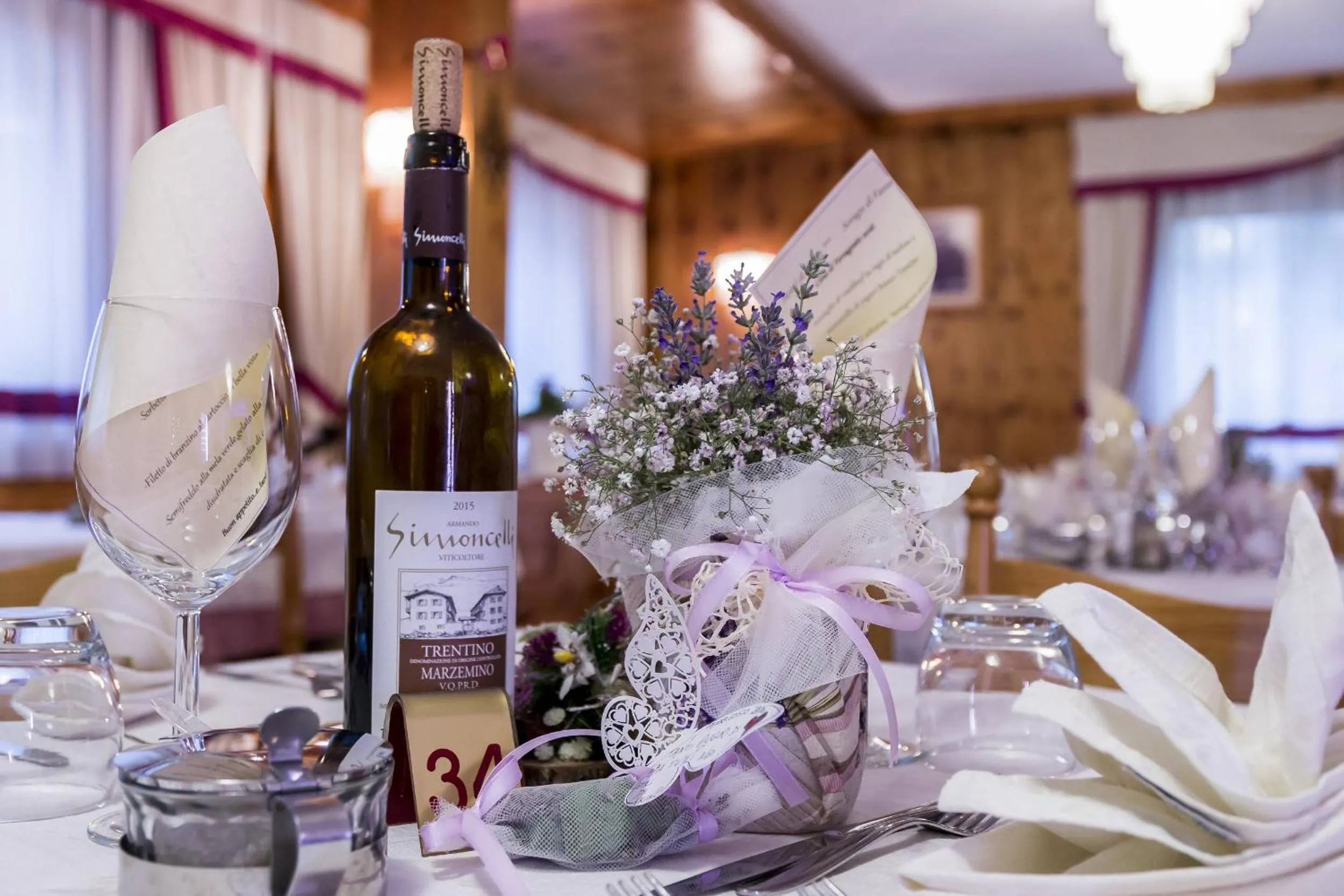 Food and drinks in Hotel De Fronz