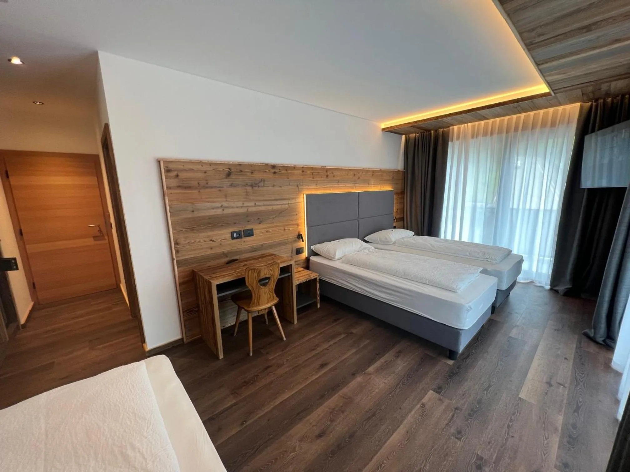 Bed in Hotel De Fronz