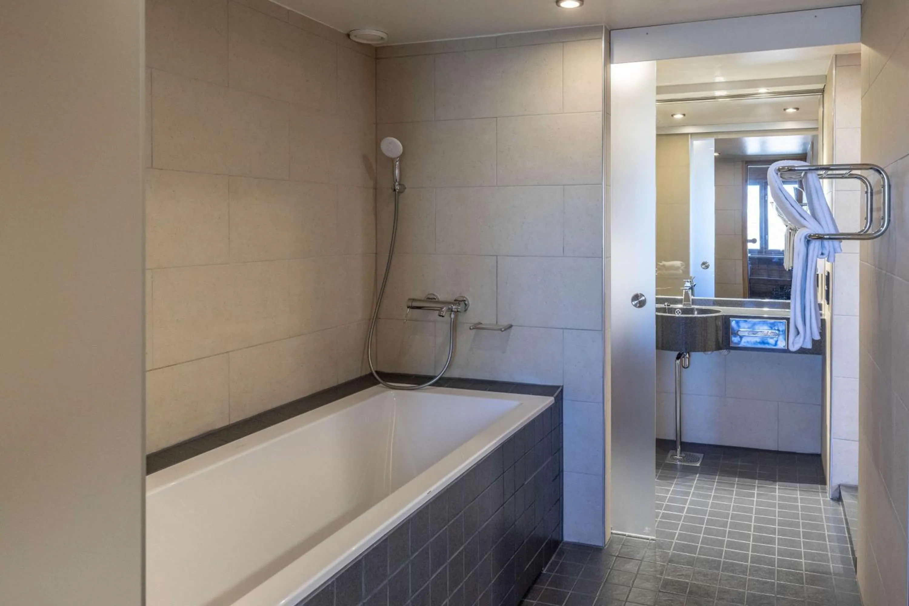 Bathroom in Scandic Tampere City