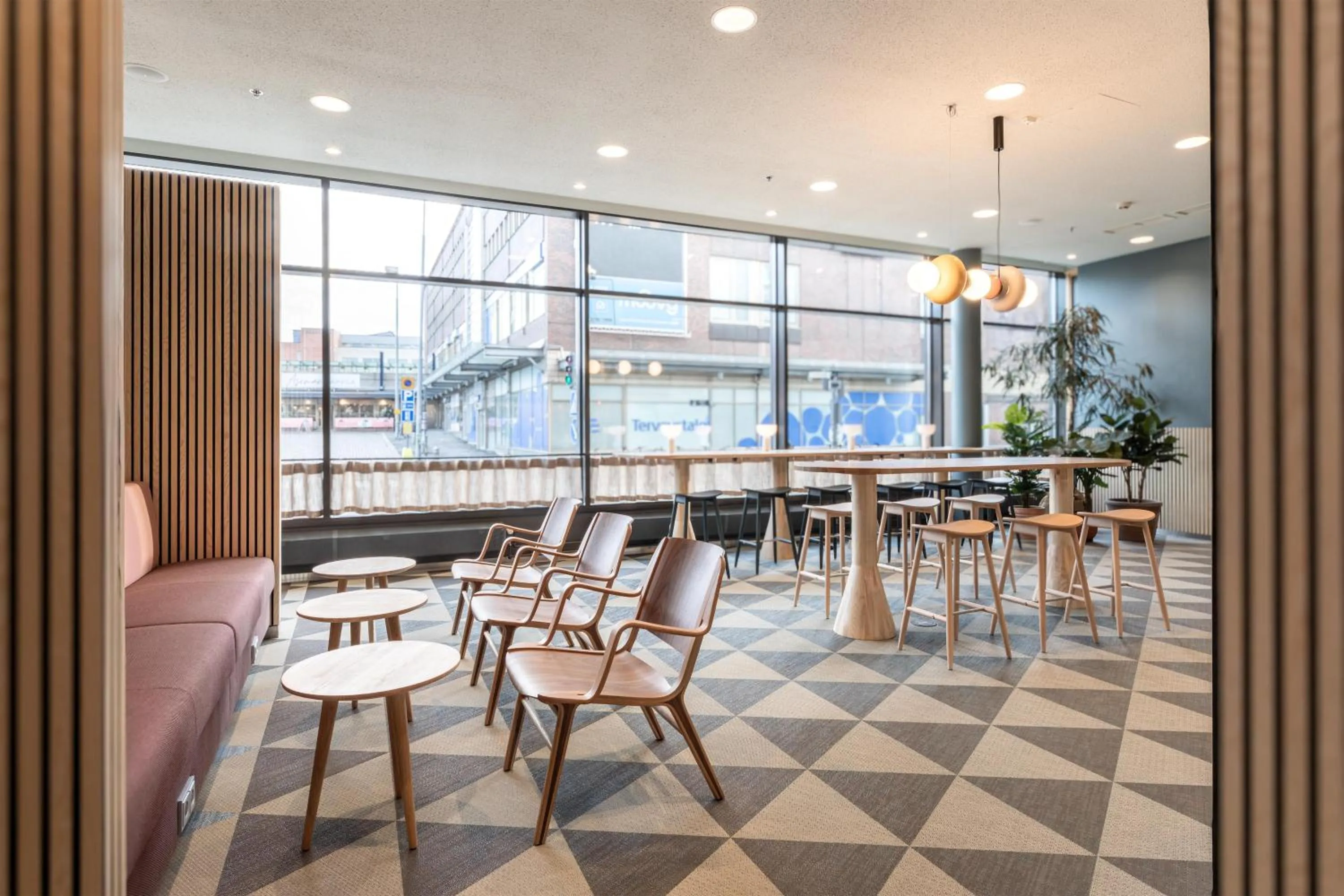 Lobby or reception in Scandic Tampere City