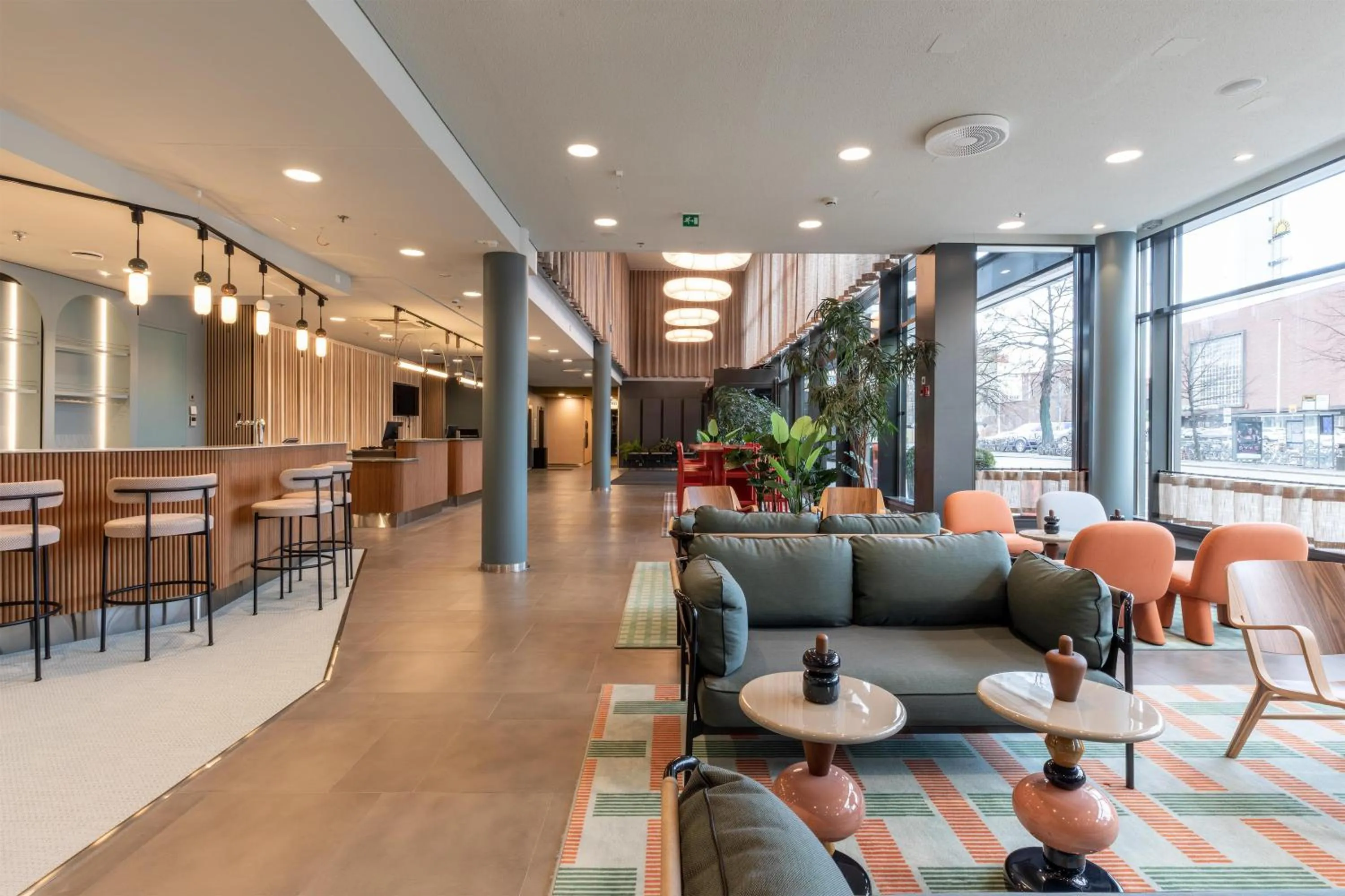 Lobby or reception in Scandic Tampere City