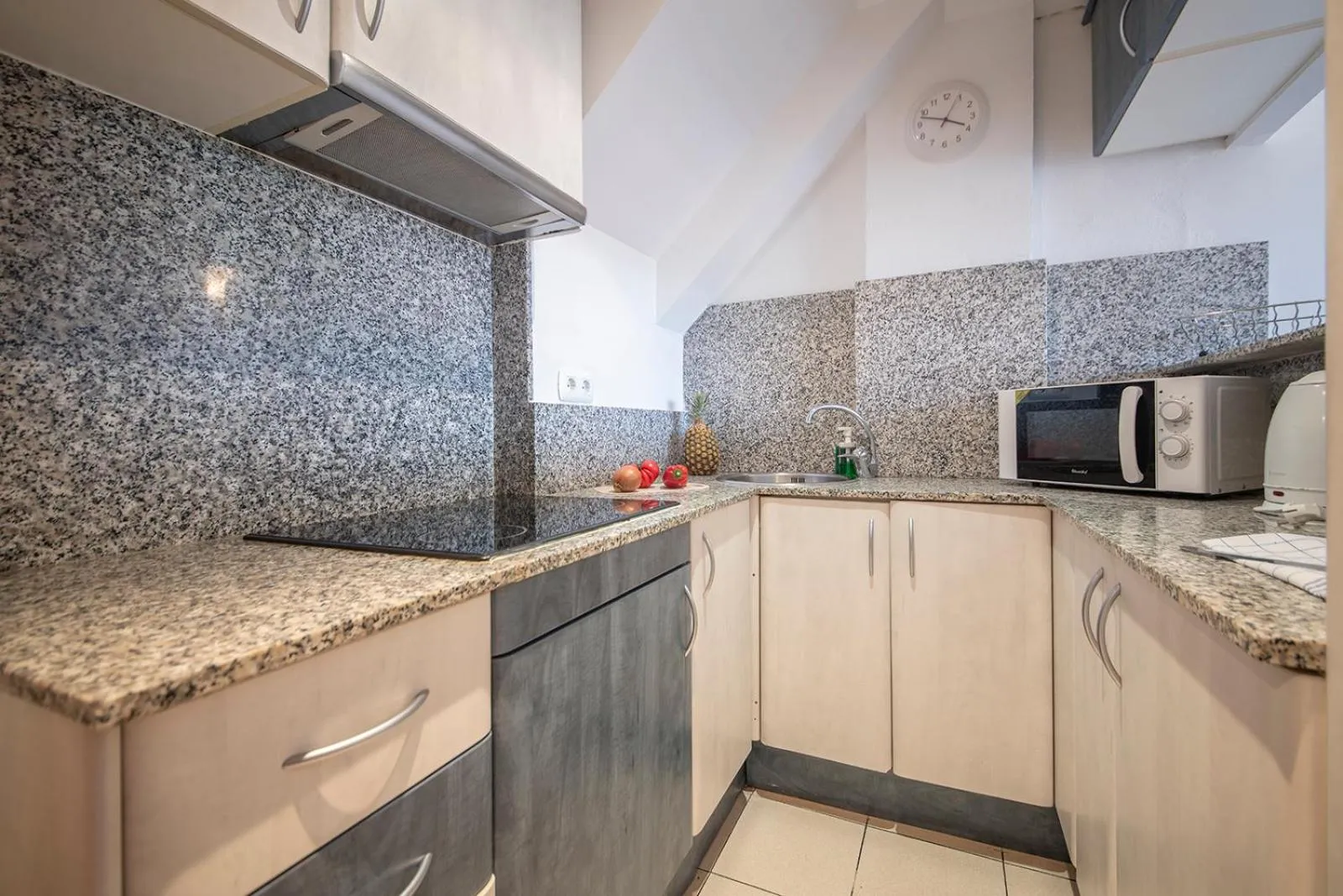 kitchen in Aparthotel Marsol