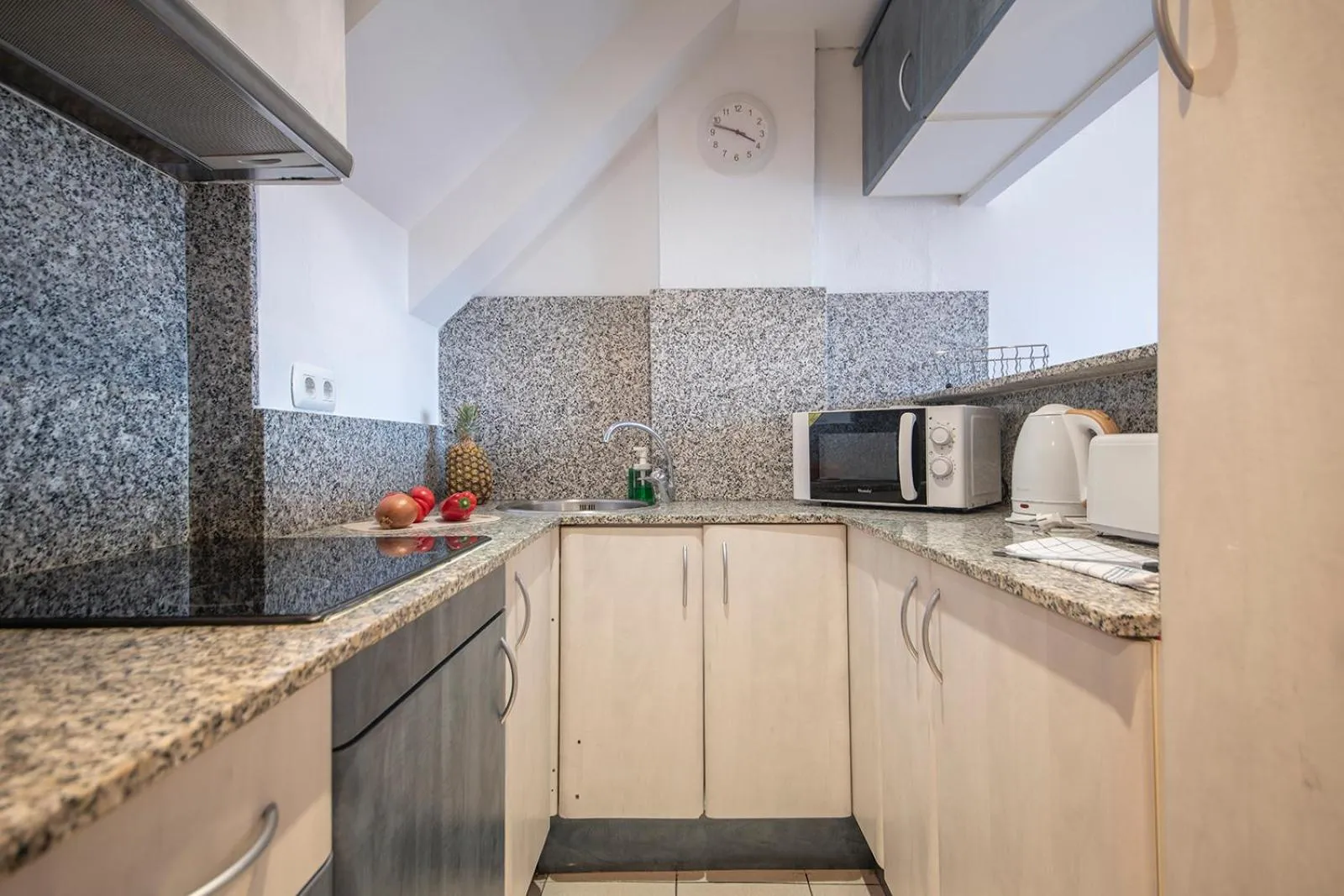 kitchen in Aparthotel Marsol